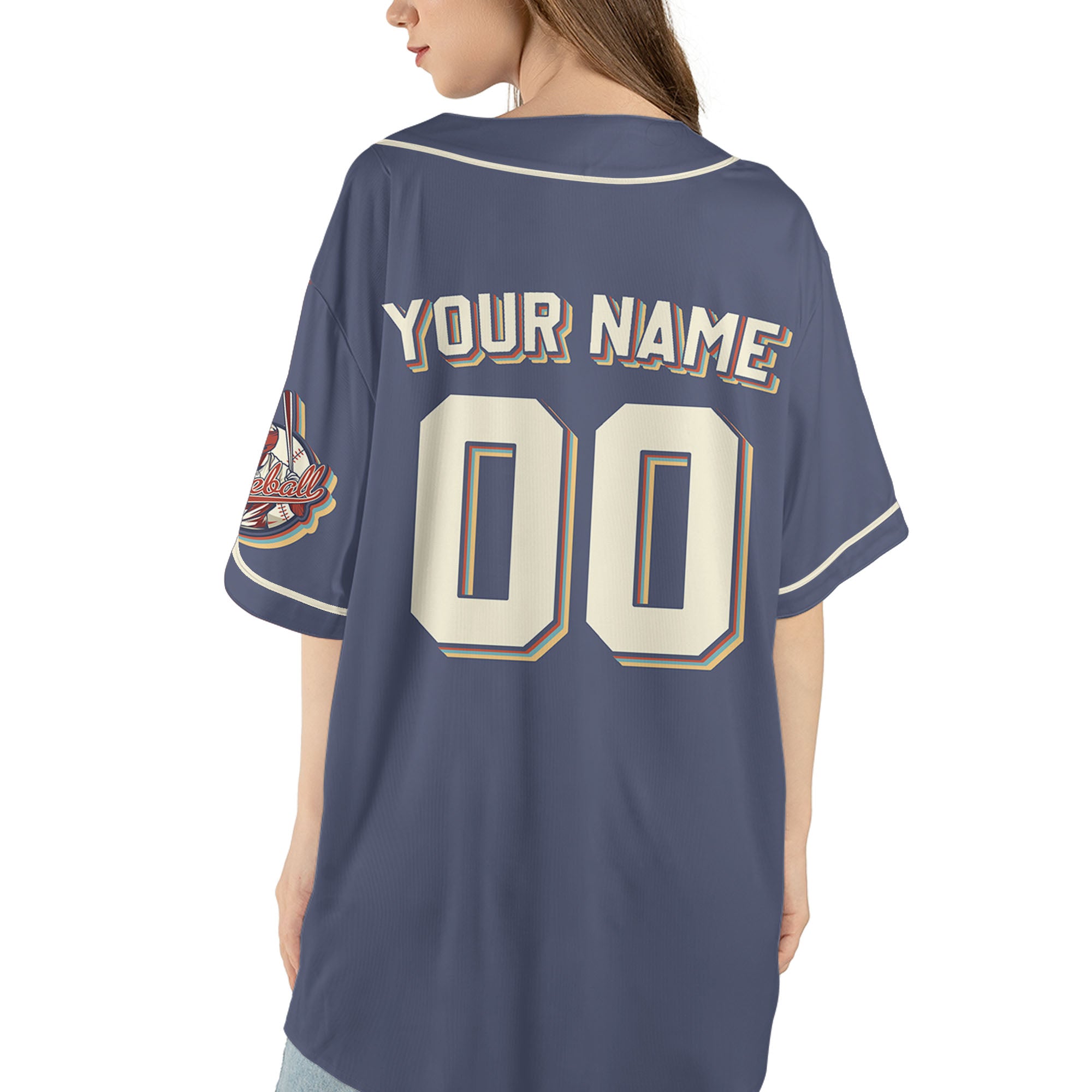 Personalized-Vintage-Team-Name-And-Number-Custom-Collection-Dark-Blue