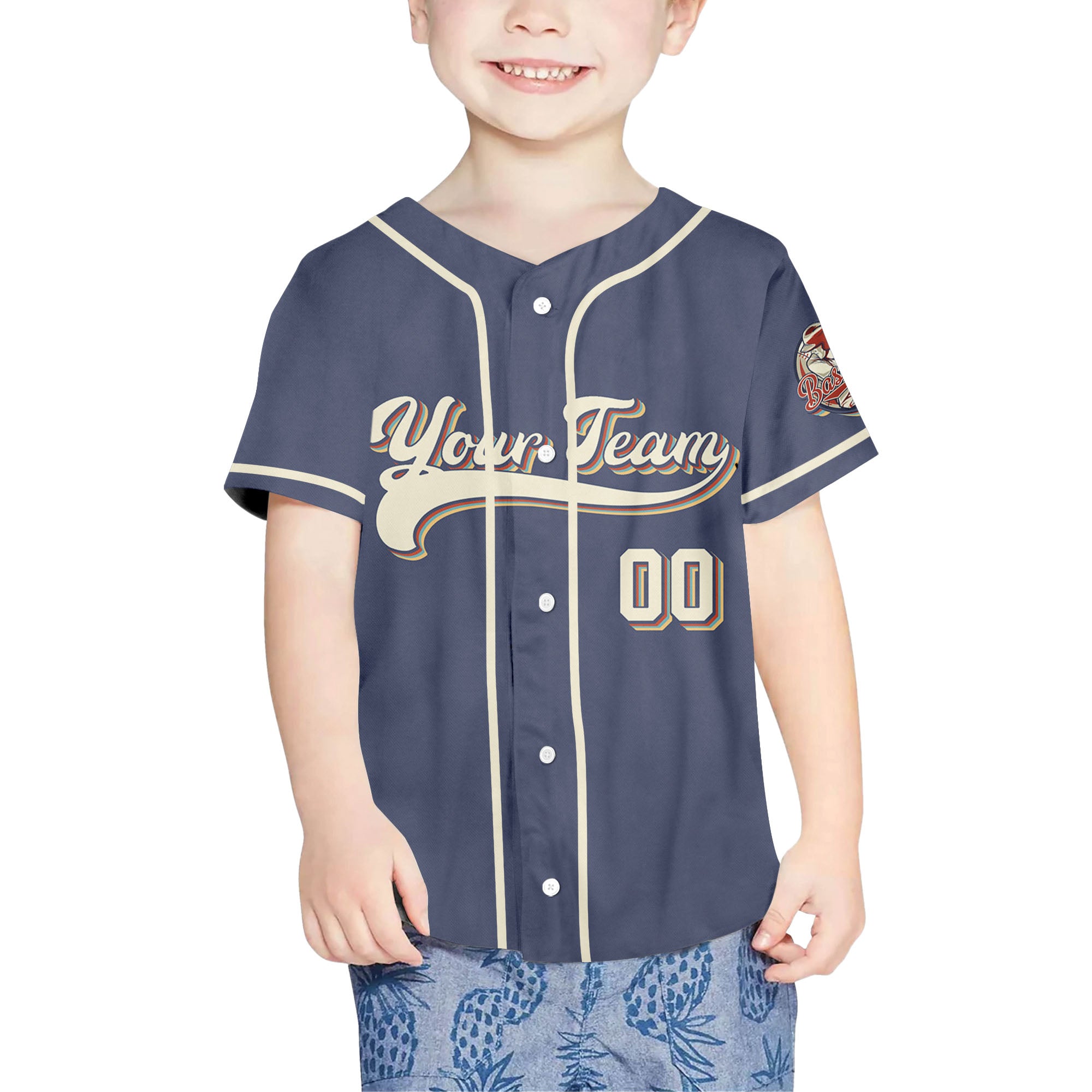 Personalized-Vintage-Team-Name-And-Number-Custom-Collection-Dark-Blue