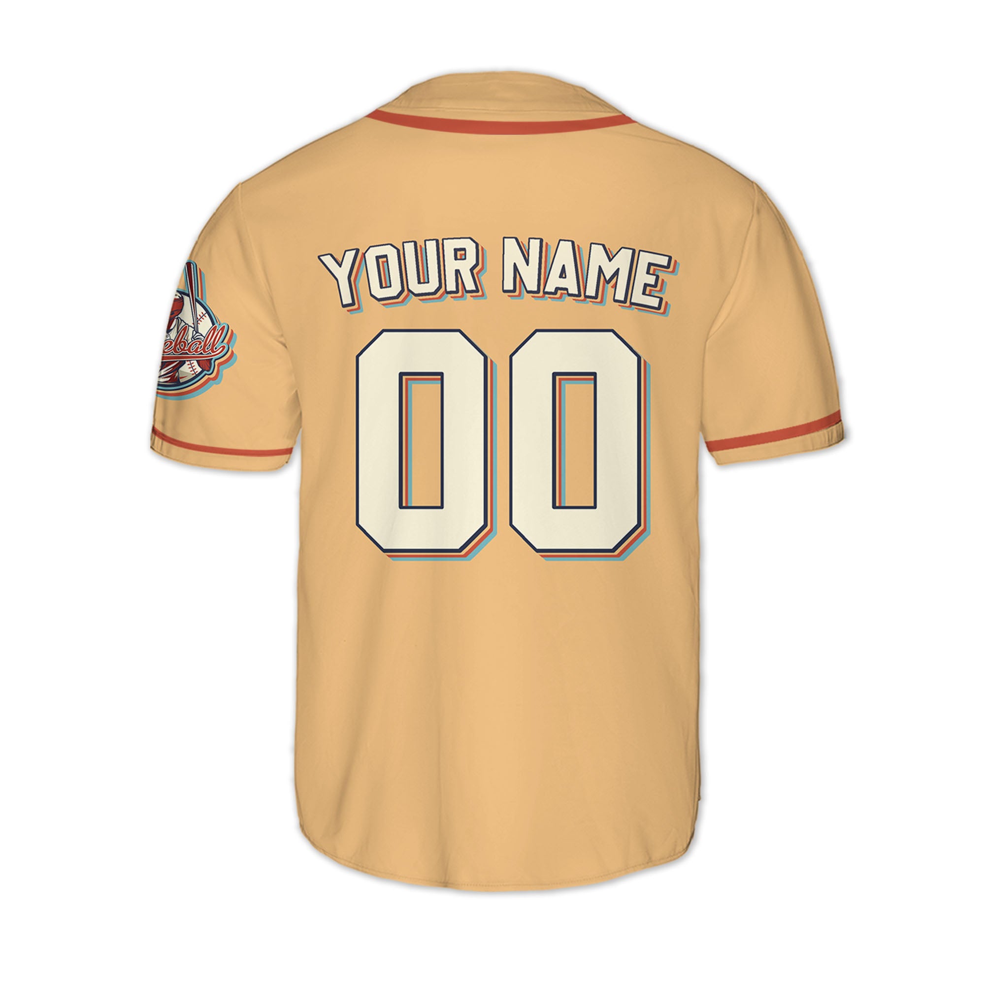 Personalized-Vintage-Team-Name-And-Number-Custom-Collection-Orange