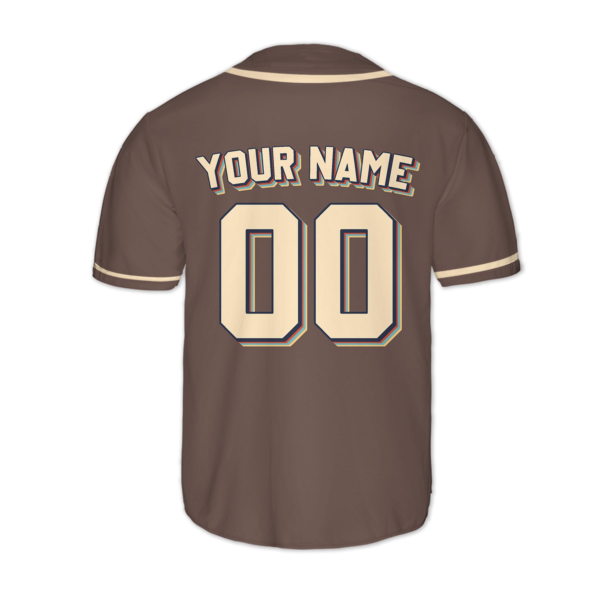 Personalized-Vintage-Team-Name-Custom-Collection-Brown