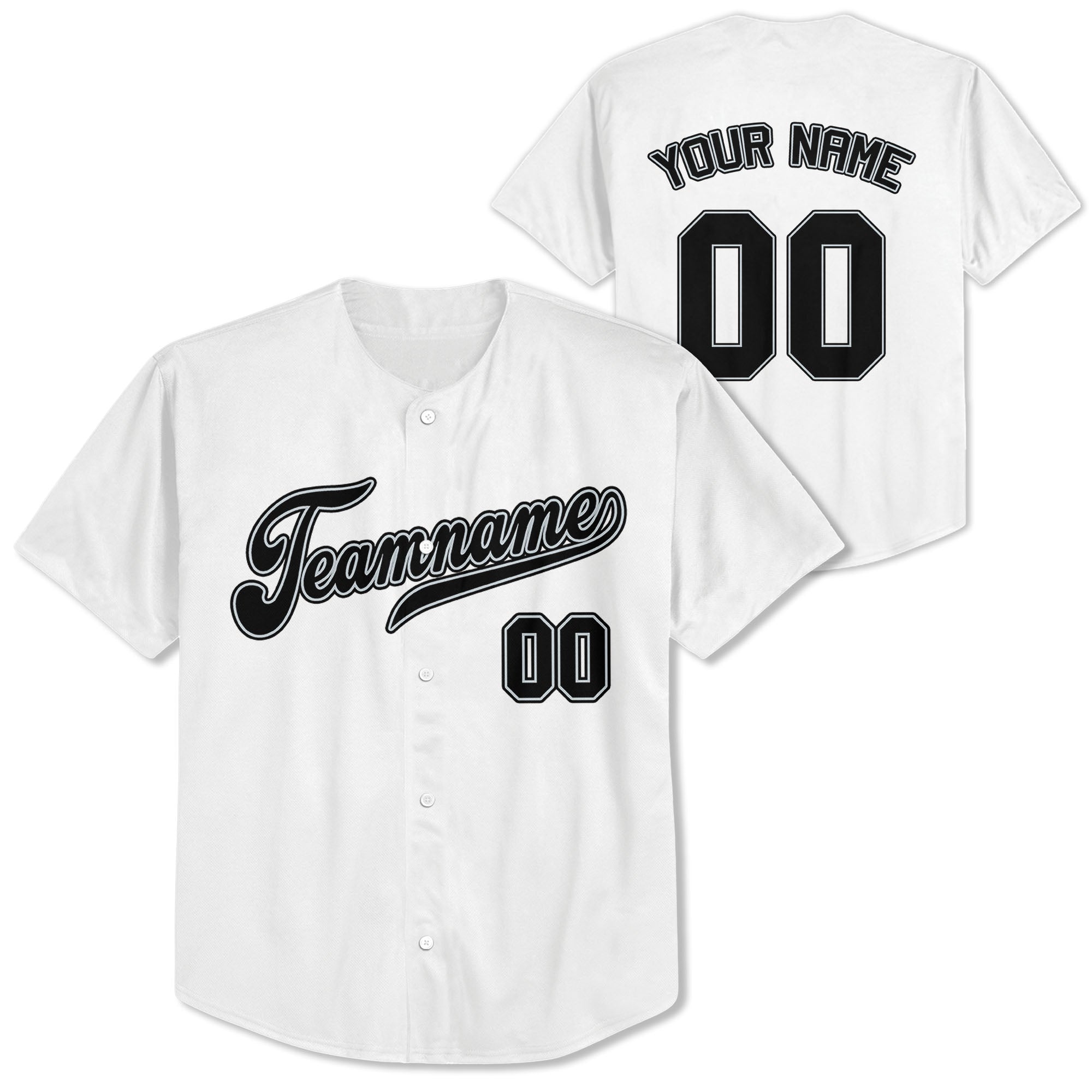 Personalized-White-Sox-Baseball-Jersey