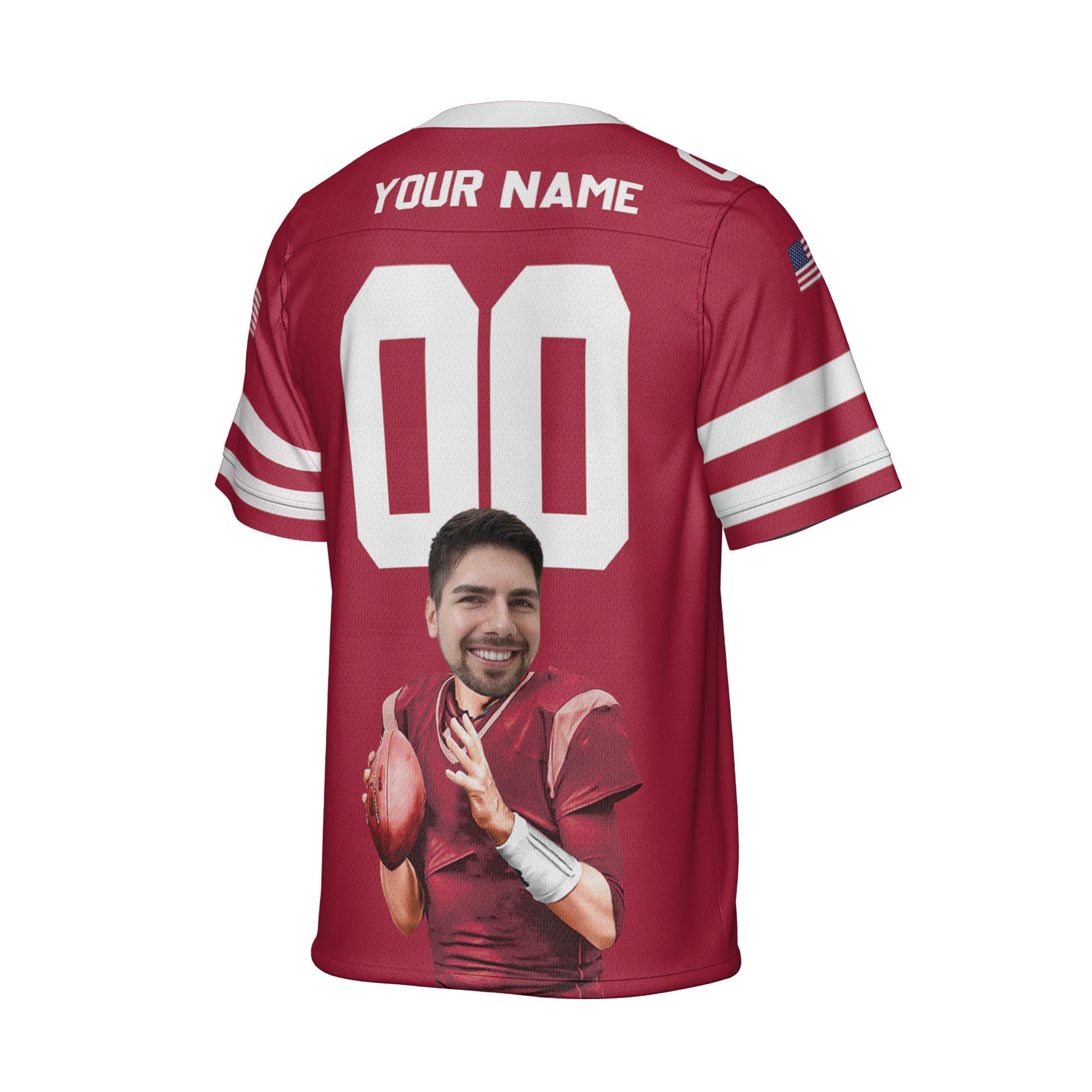 personalized-face-football-jersey-ac-red-i2-4711