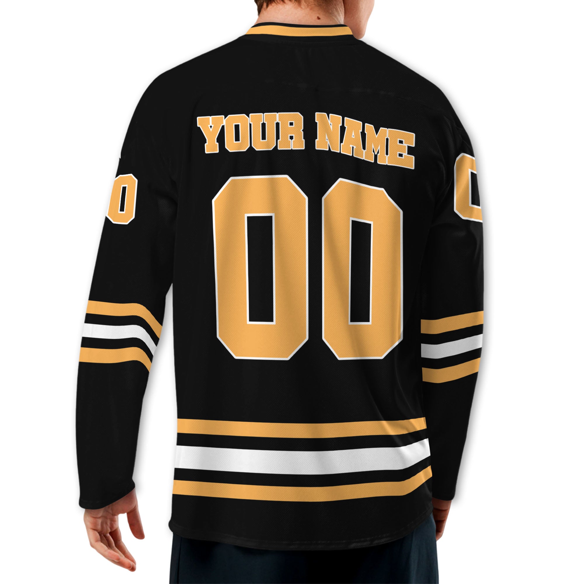 personalized-famous-hockey-jersey-team-est-black-and-yellow-bb-i3-6815