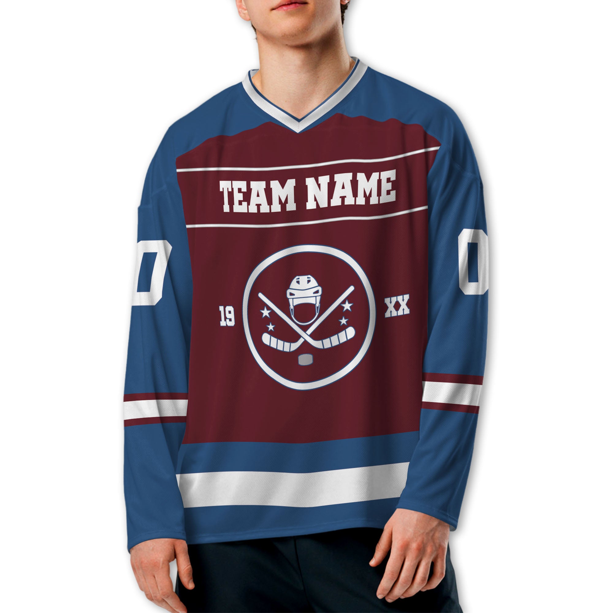 personalized-famous-hockey-jersey-team-est-blue-and-brick-ca-i3-6929