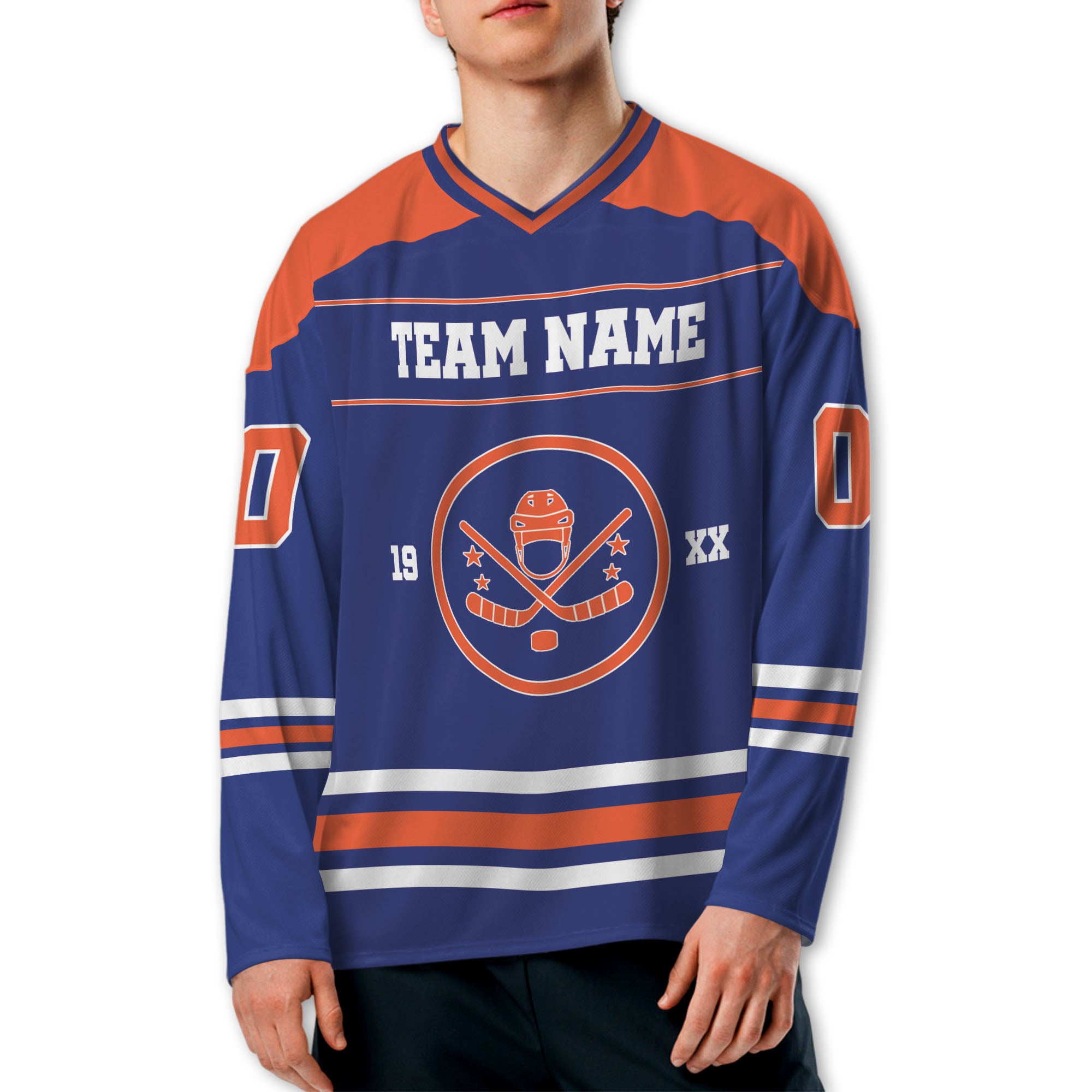 personalized-famous-hockey-jersey-team-est-blue-and-orange-eo-i3-9390