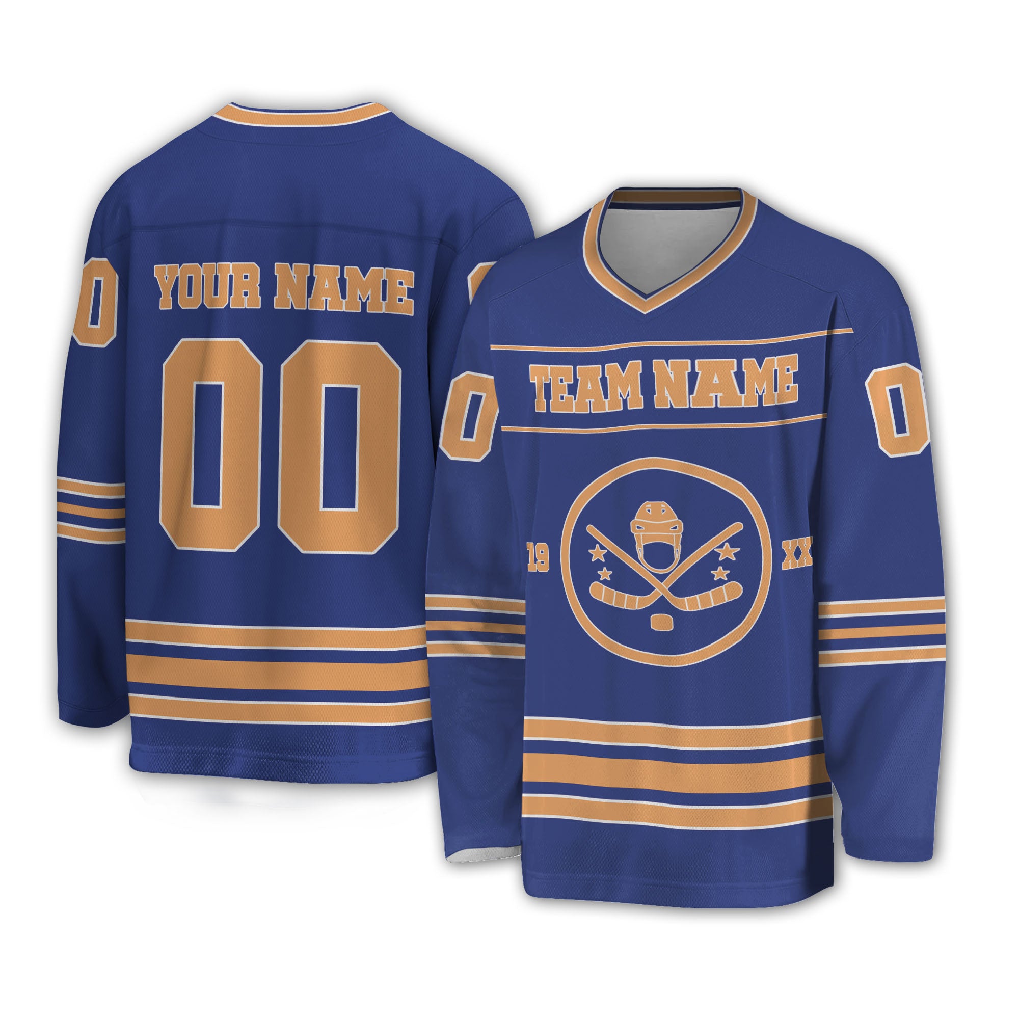 personalized-famous-hockey-jersey-team-est-blue-and-yellow-bs-i3-5571
