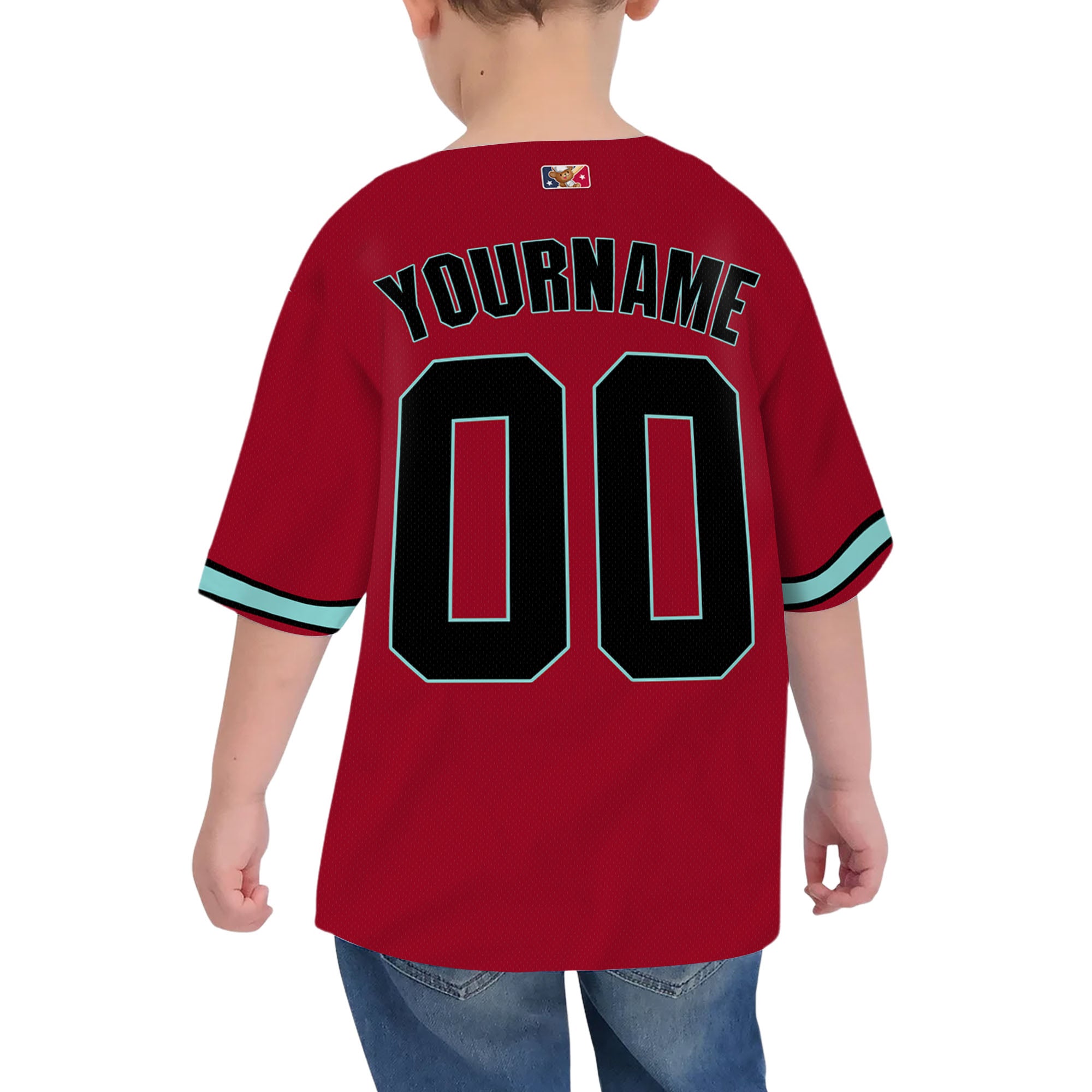 Personalized famous team ADB sport classic red baseball jersey VDD04