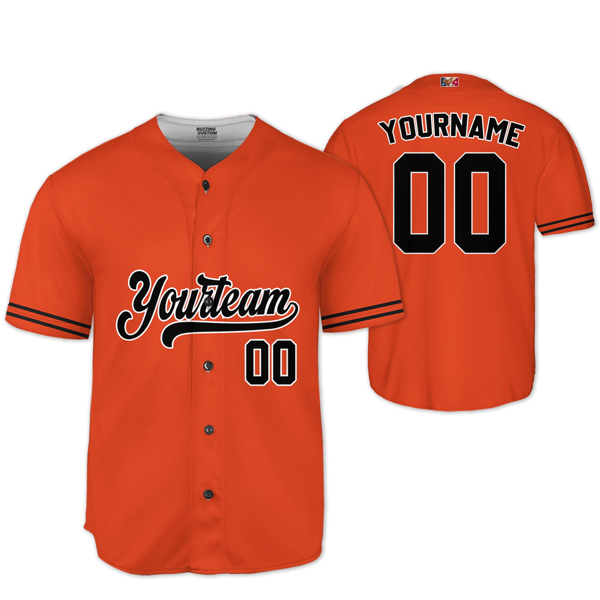 personalized-famous-team-bo-sport-classic-orange-baseball-jersey-vdd04-6561