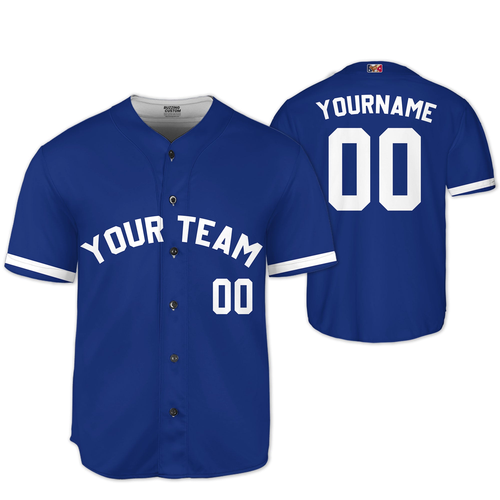 Personalized famous team KC royal sport classic blue baseball jersey VDD04
