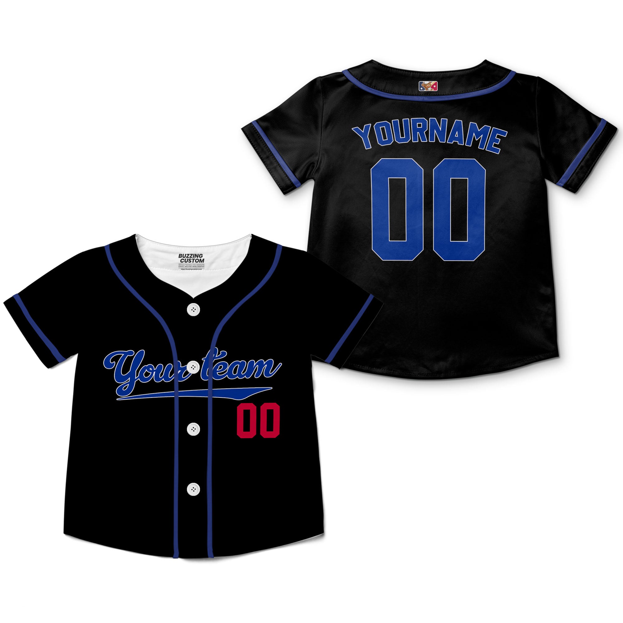 Personalized famous team LAD sport classic black baseball jersey VDD04