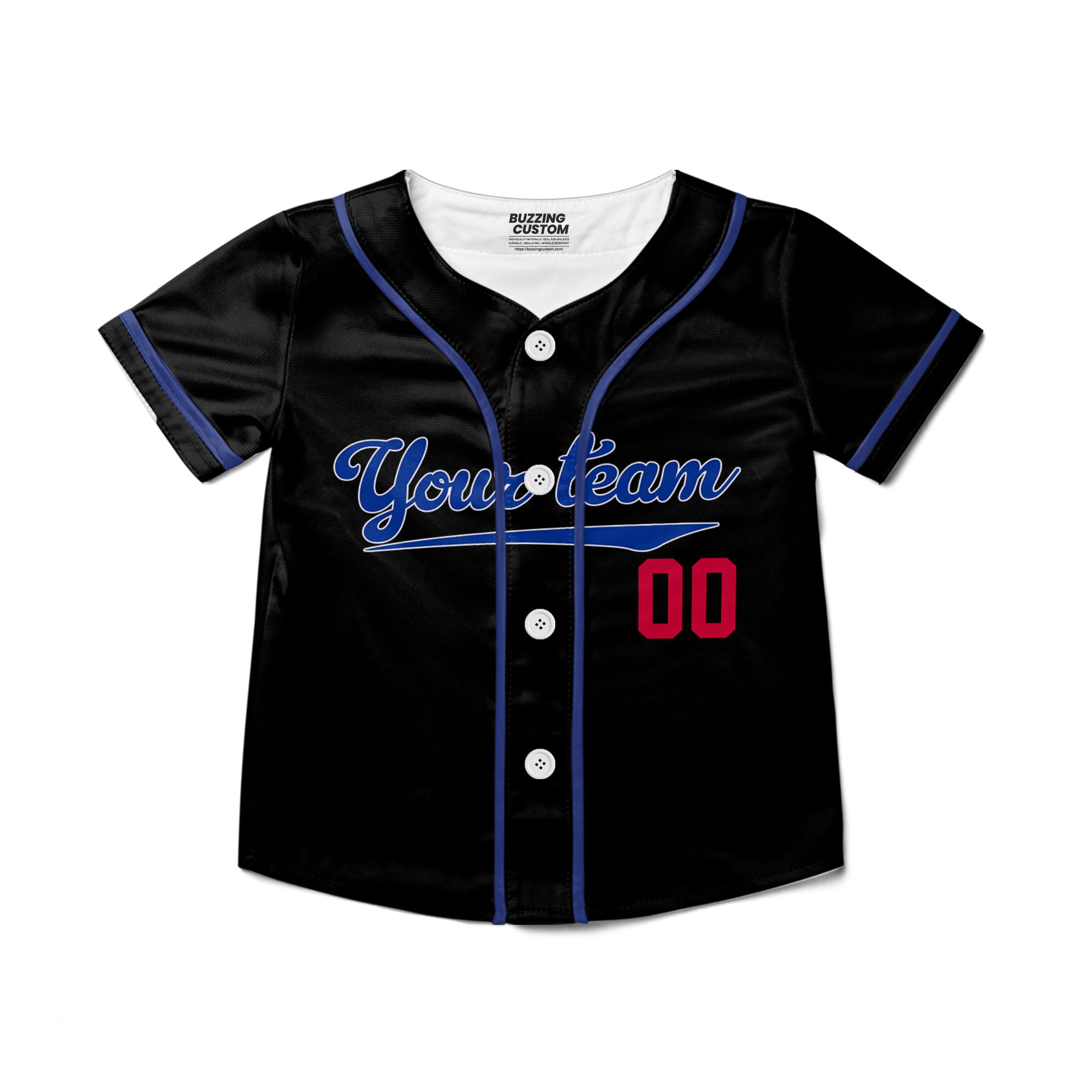 Personalized famous team LAD sport classic black baseball jersey VDD04