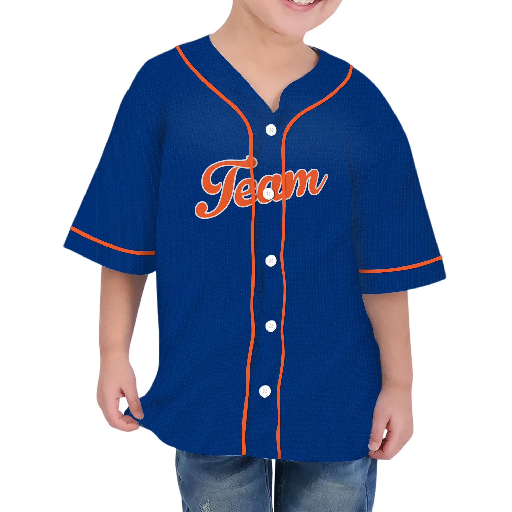 Personalized famous team NYM sport classic blue baseball jersey VDD04