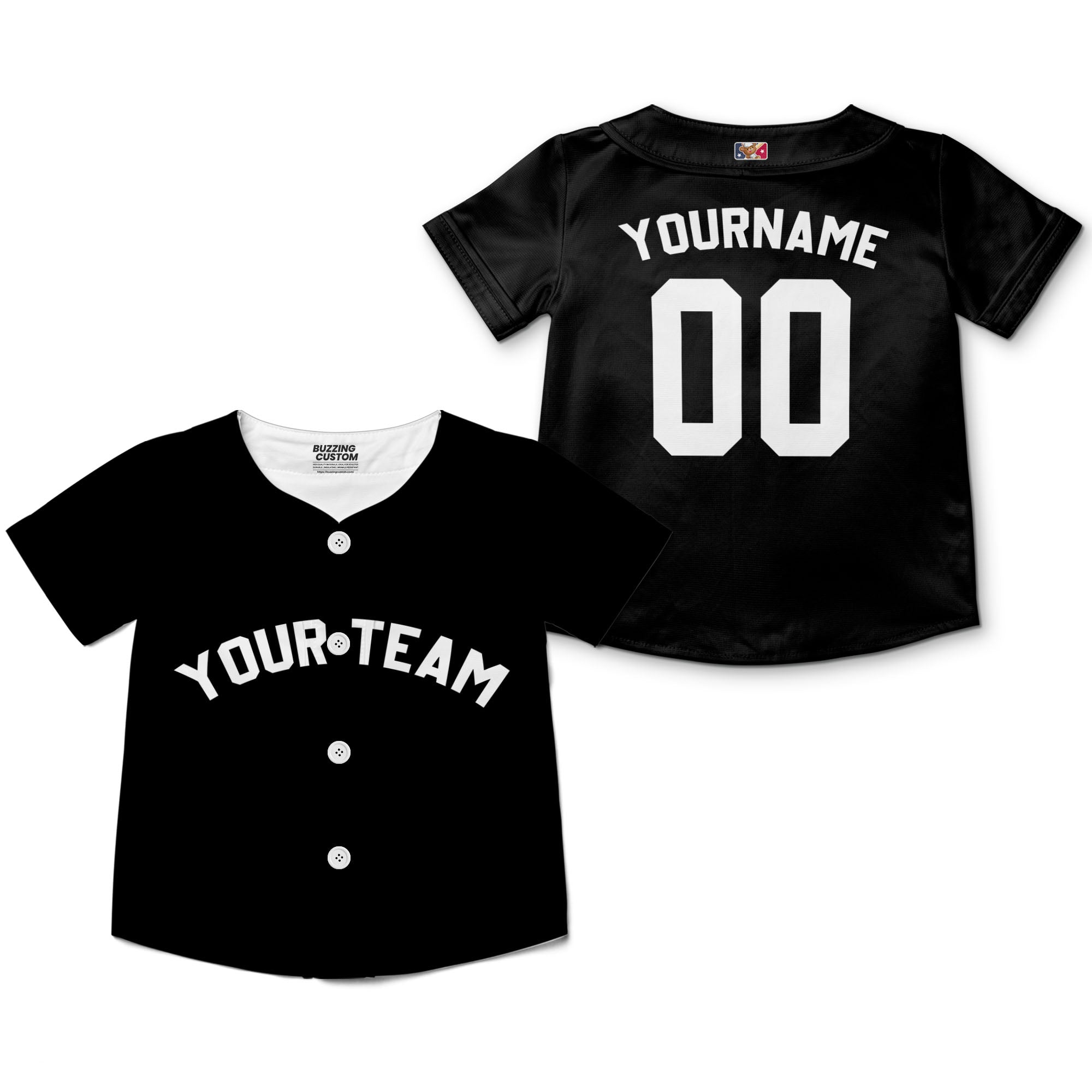 Personalized famous team NY sport classic black baseball jersey VDD04