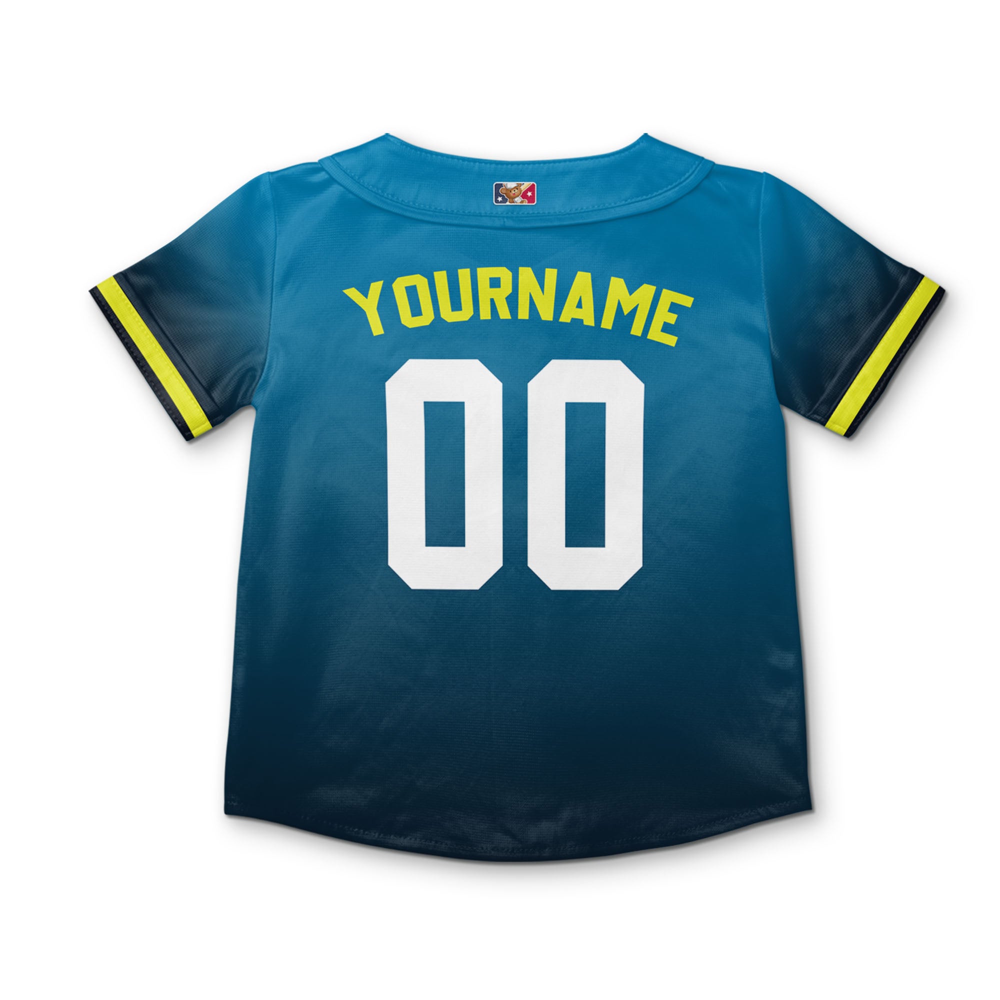 Personalized famous team PP sport blue baseball jersey VDD04
