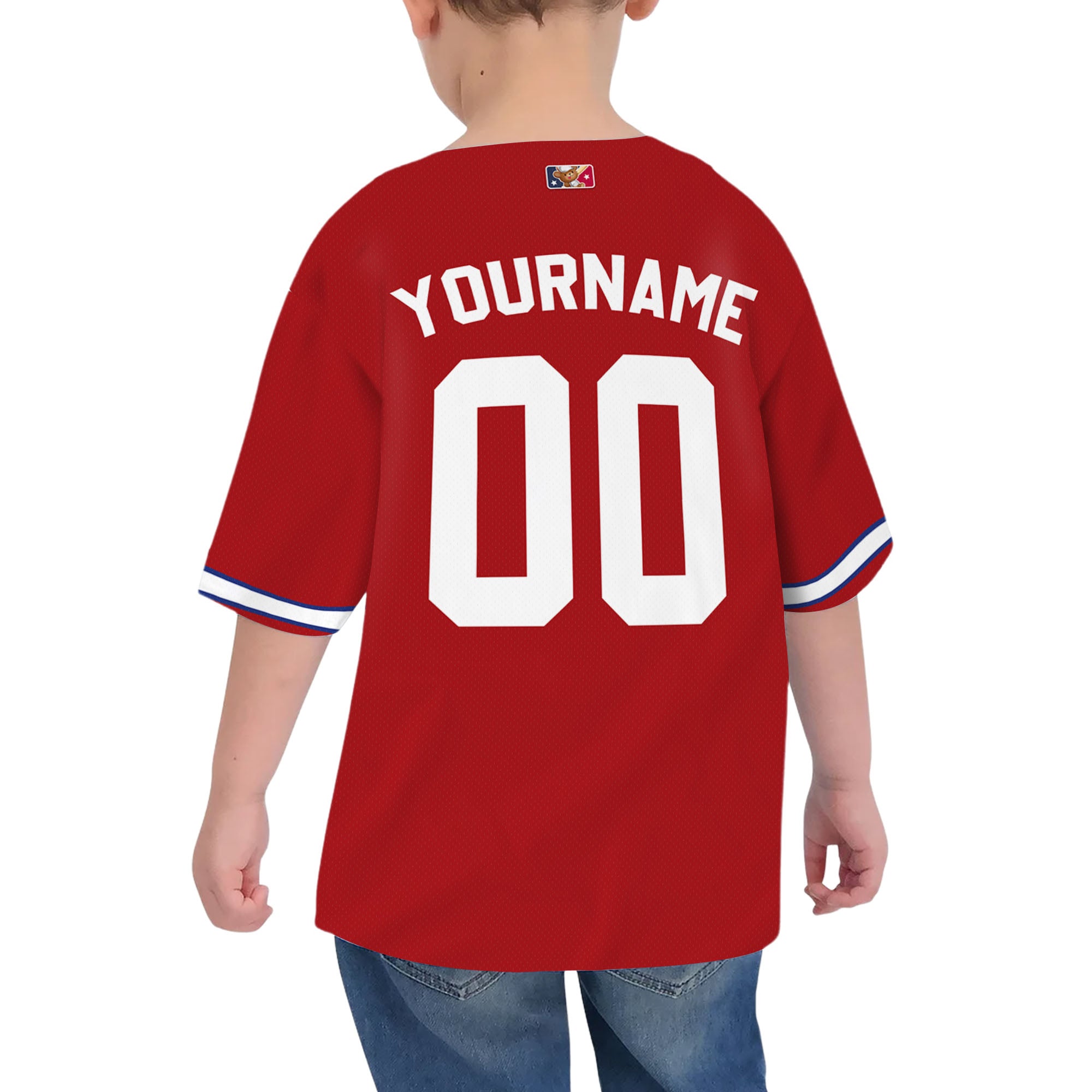 Personalized famous team PP sport classic red baseball jersey VDD04