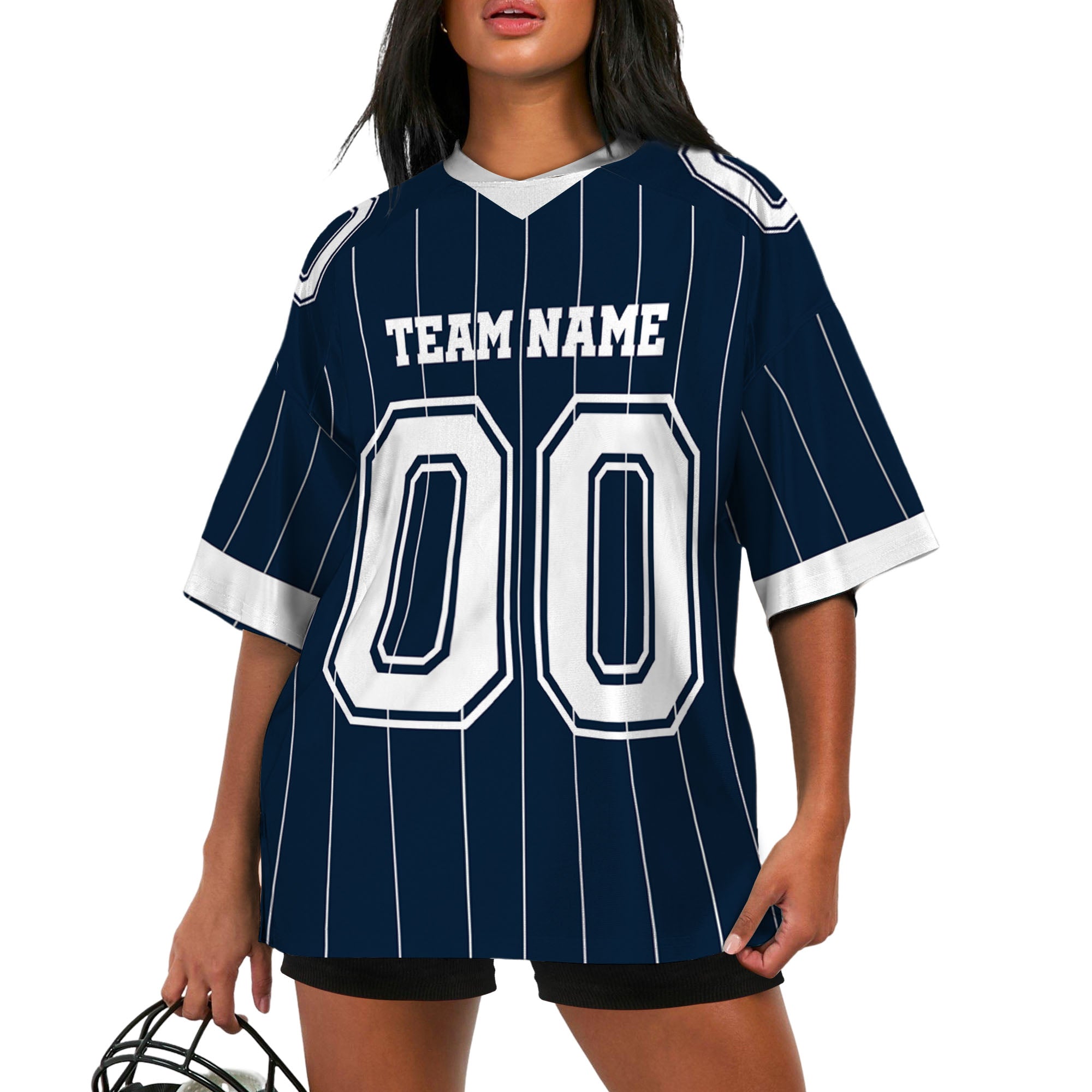 personalized-football-team-dallas-navy-and-white-thin-stripes-dc-ca02-3536