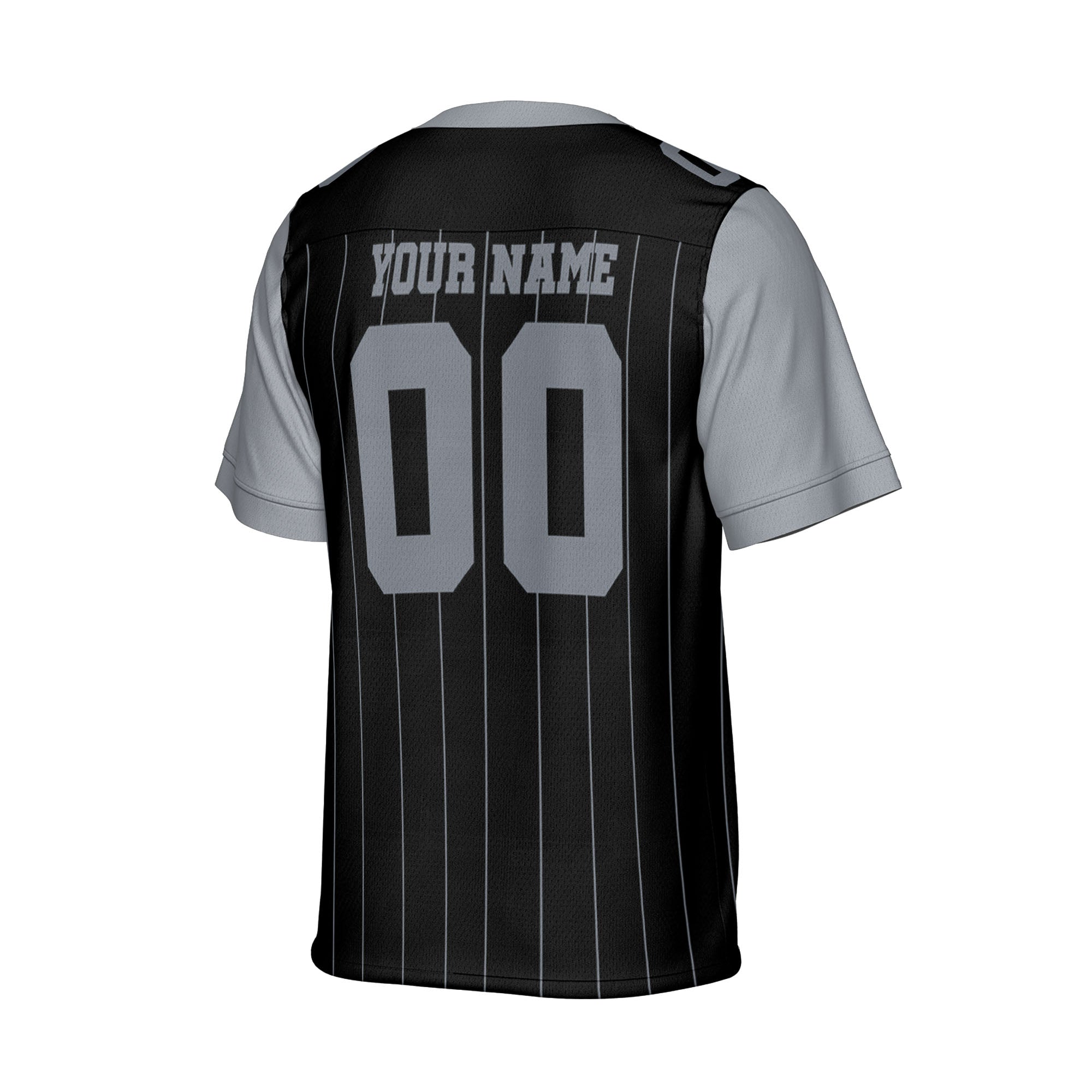 personalized-football-team-las-vergas-black-and-white-sleeve-thin-stripes-lar-ca02-2892
