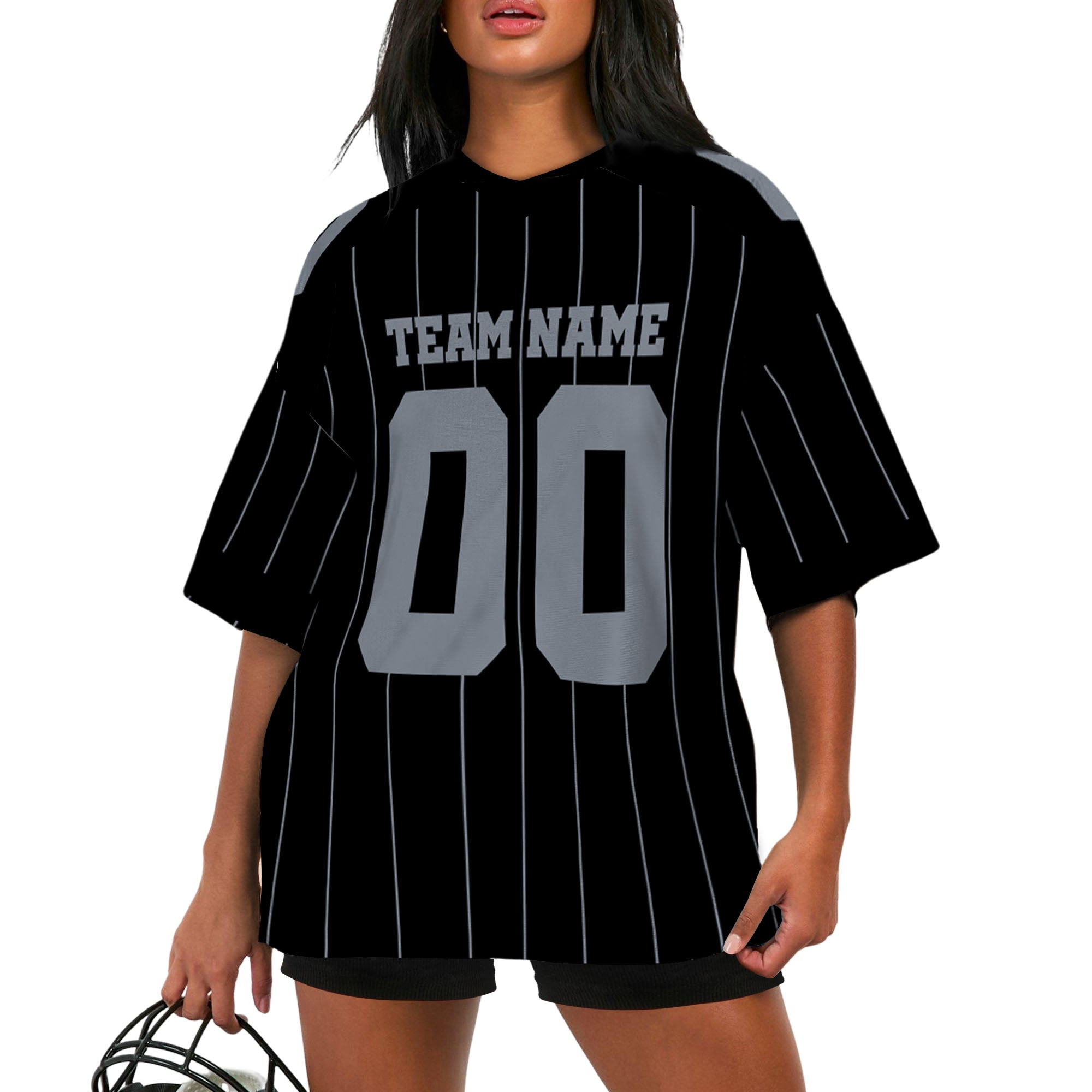 personalized-football-team-las-vergas-black-and-white-thin-stripes-lar-ca02-9547
