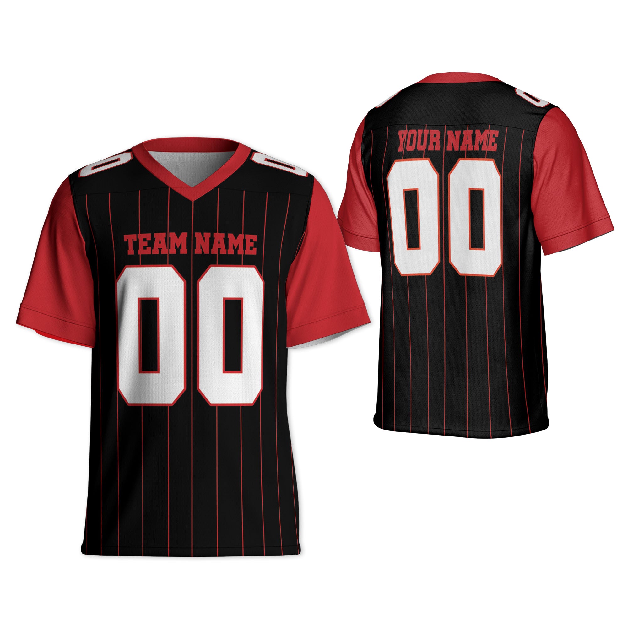 personalized-football-team-atlanta-black-and-red-sleeve-thin-stripes-af-ca02-4697