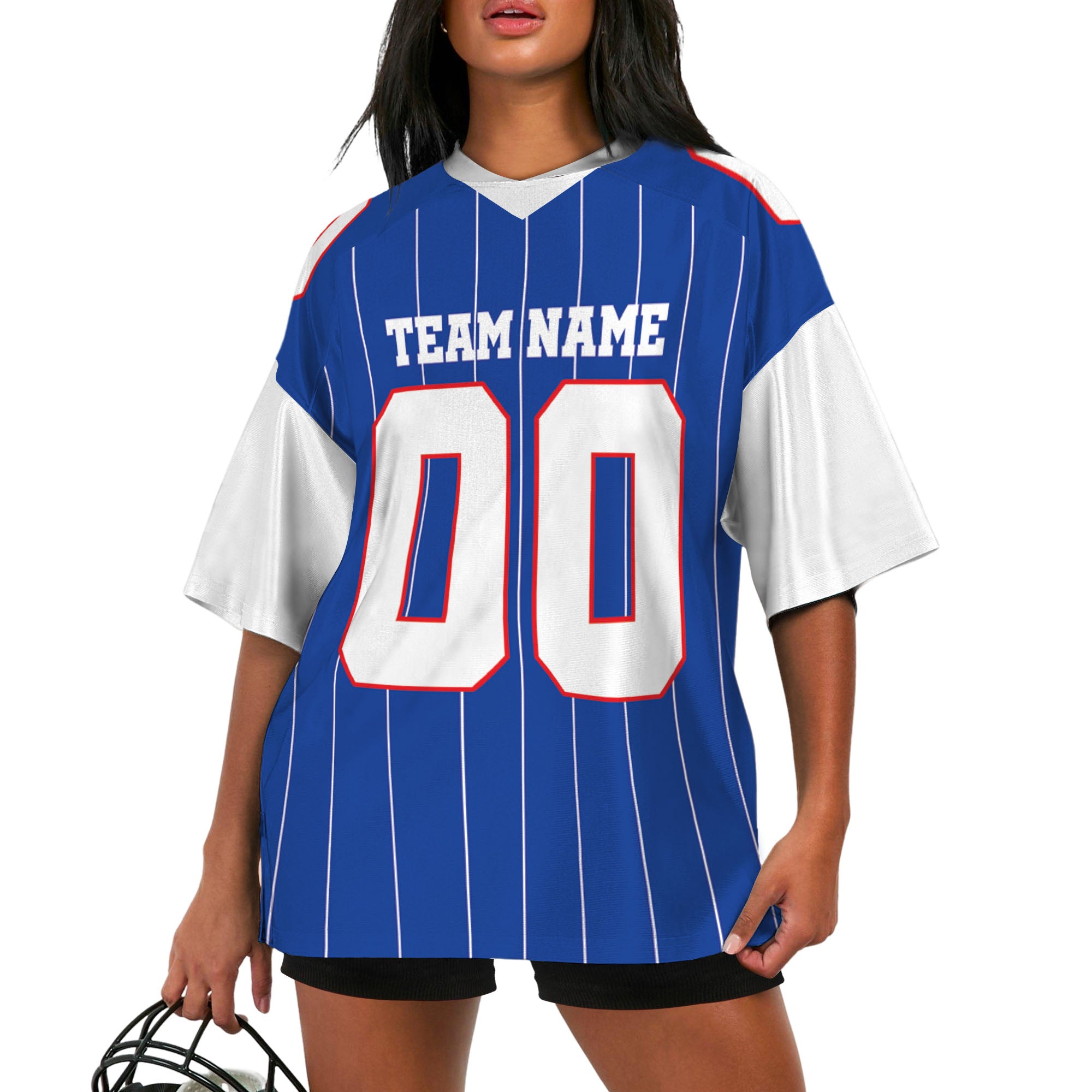personalized-football-team-buffalo-blue-and-white-sleeve-thin-stripes-bb-ca02-6340
