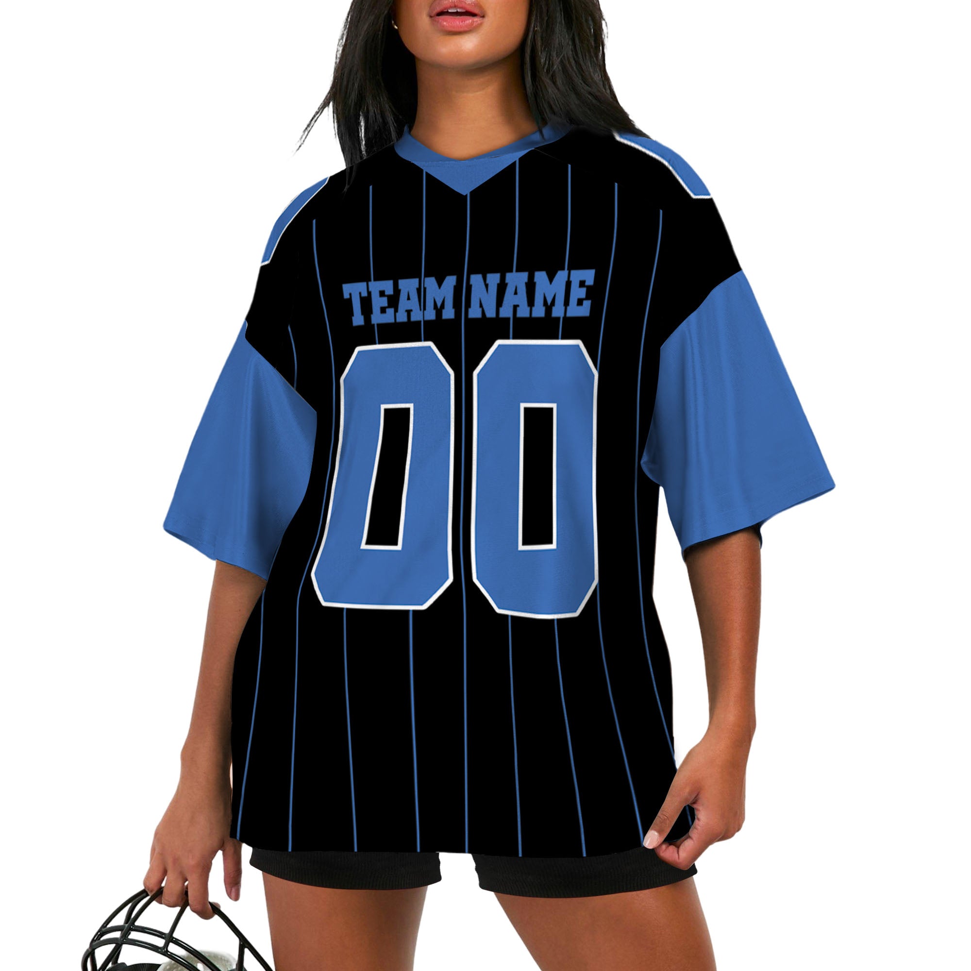 personalized-football-team-detroit-black-and-blue-sleeve-thin-stripes-dl-ca02-6032