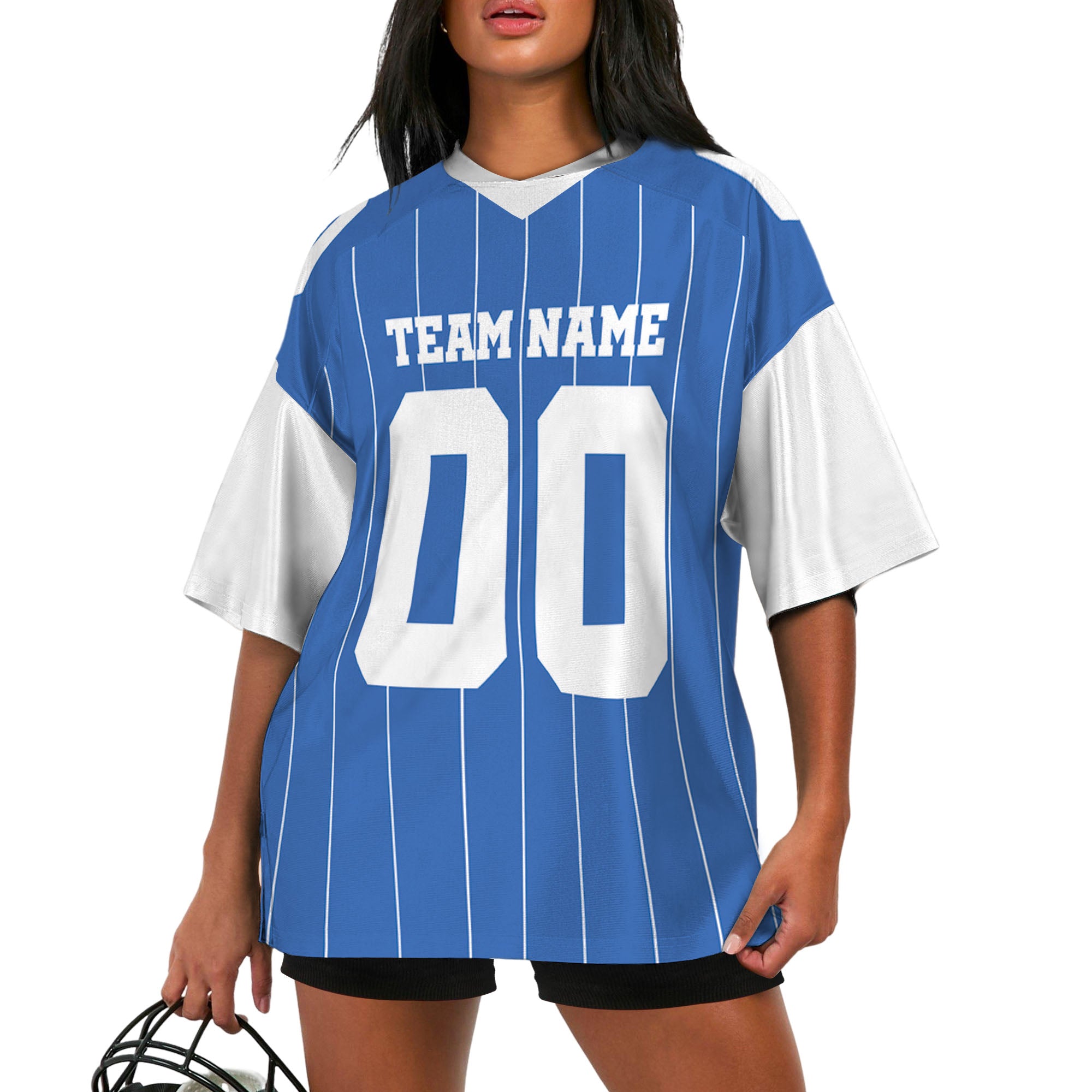 personalized-football-team-detroit-blue-and-white-sleeve-thin-stripes-dl-ca02-5204
