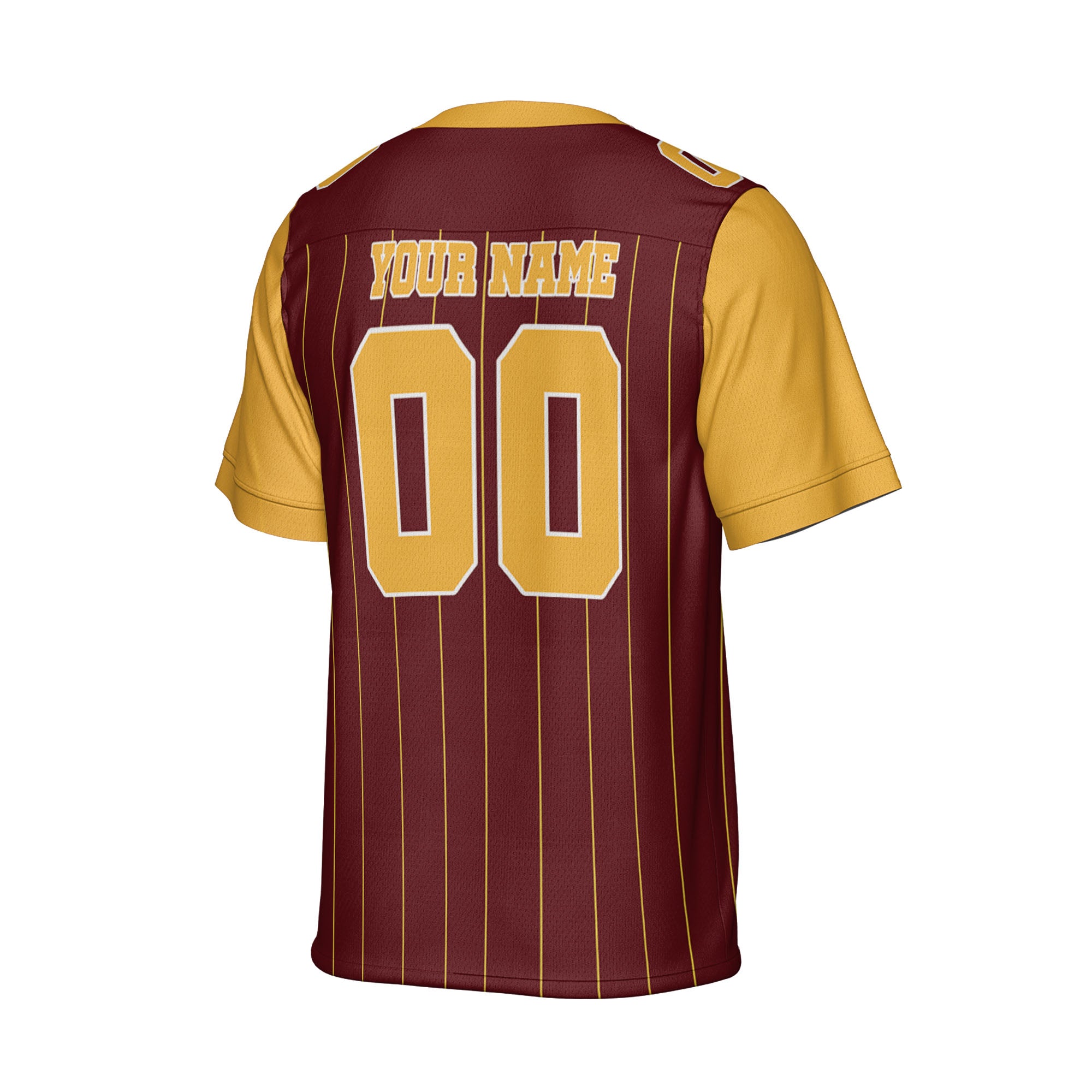 personalized-football-team-washington-burgundy-and-gold-sleeve-thin-stripes-wc-ca02-1495
