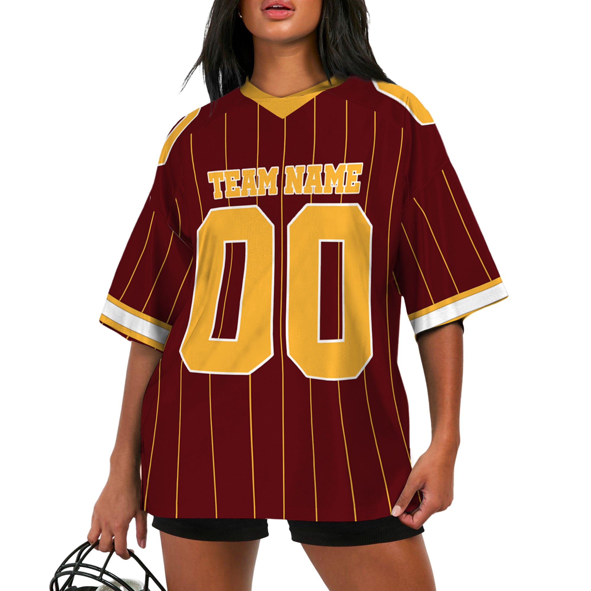 personalized-football-team-washington-burgundy-and-gold-thin-stripes-wc-ca02-2953