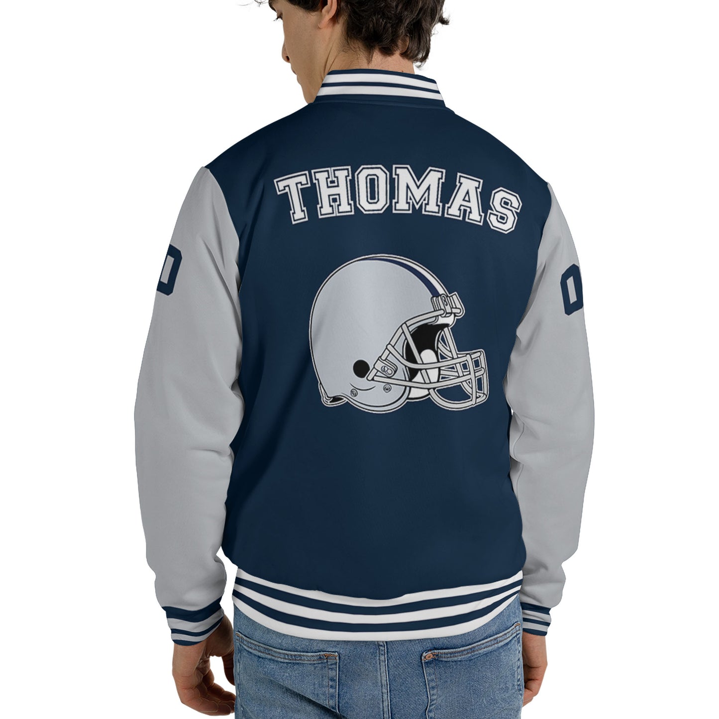 personalized-name-and-helmet-football-varsity-jacket-navi-and-gray-dc-vdd03-8353
