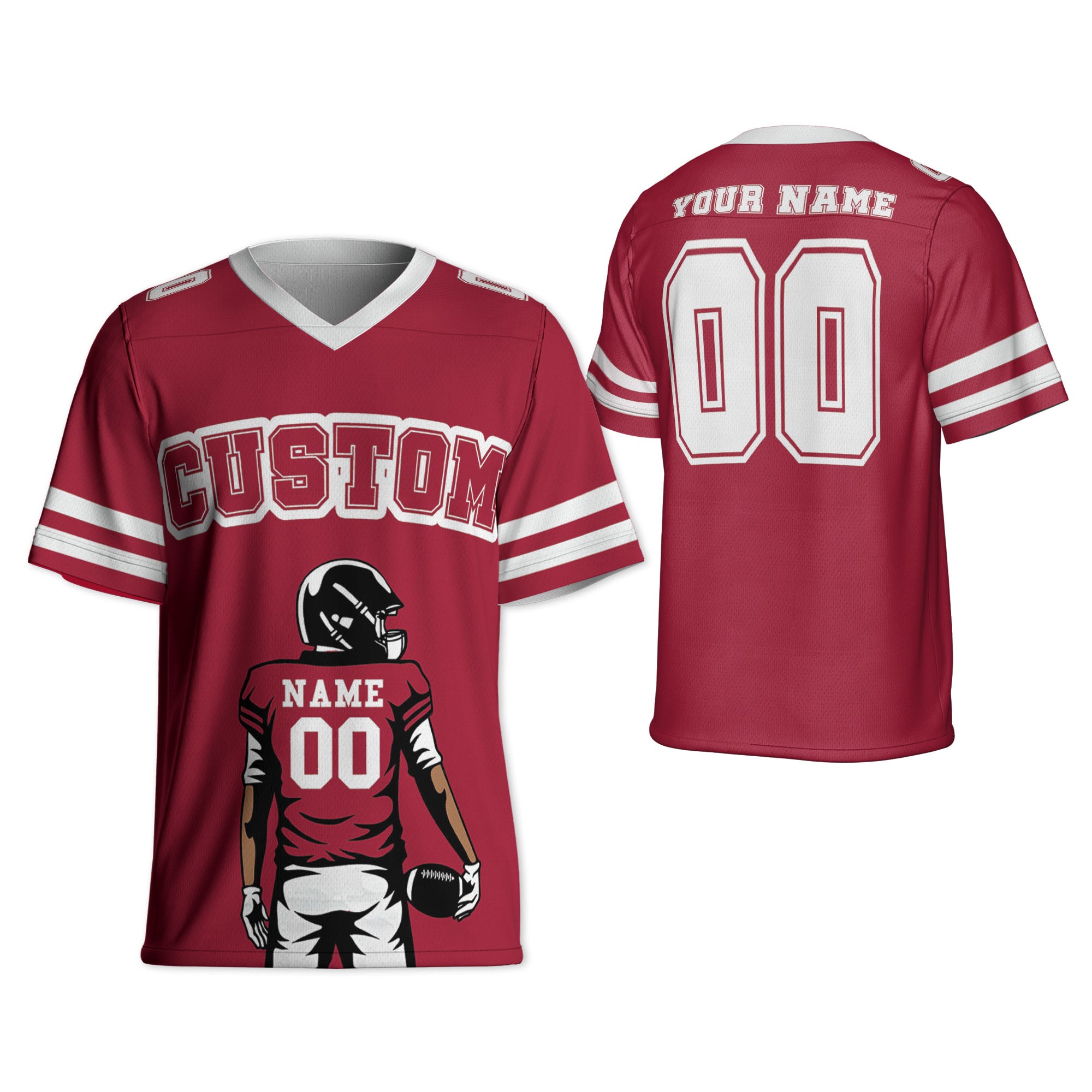 personalized-your-name-and-player-ac-red-football-jersey-i2-4516