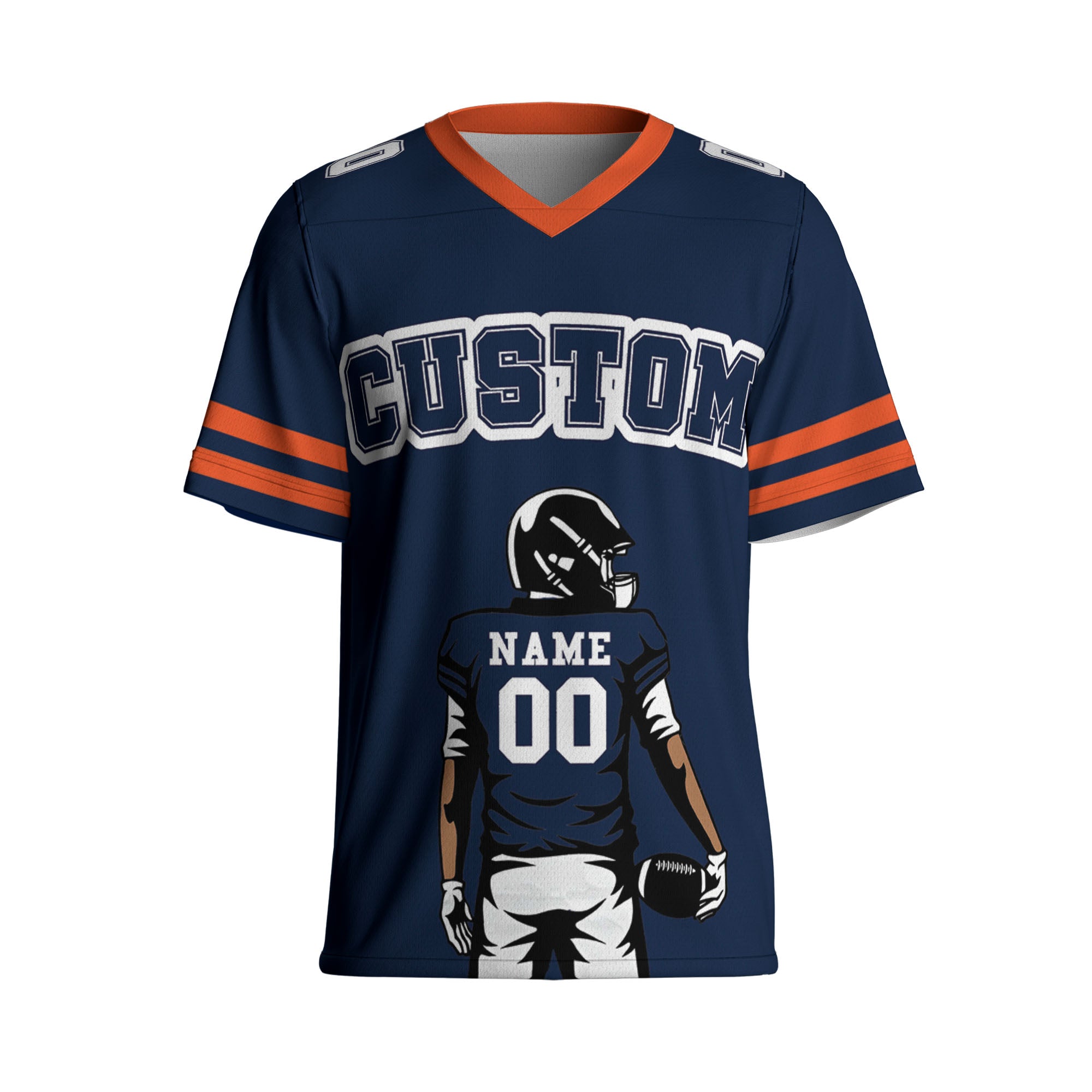 personalized-your-name-and-player-db-navy-football-jersey-i2-3272