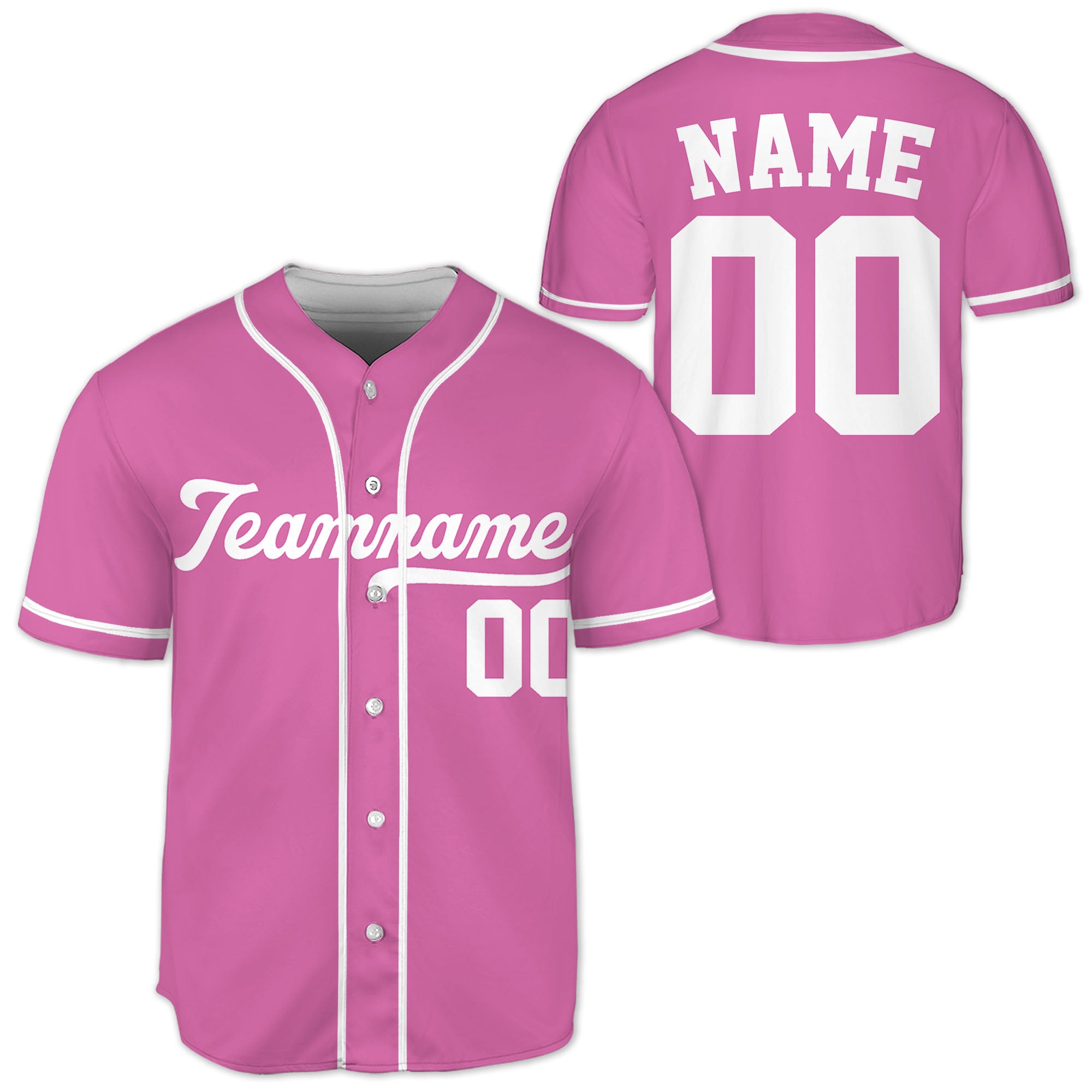Pink-Colors-Baseball-Jersey-Sports-Team-Personalized-Jersey
