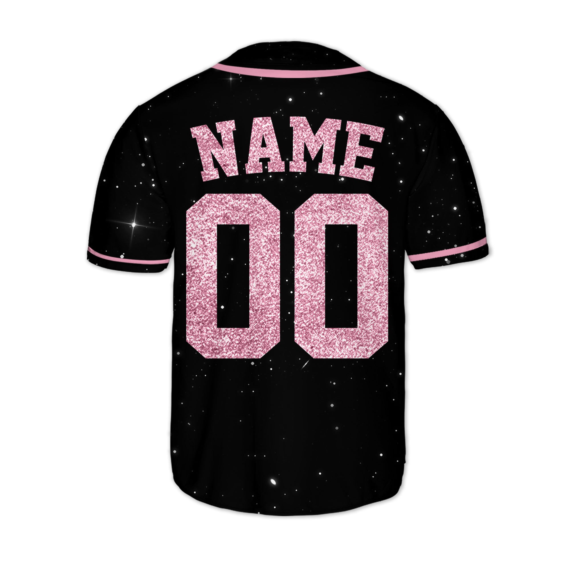 Pink-Style-Personalized-Team-Name-And-Number-Custom-Baseball-Jersey-Pink-Collection