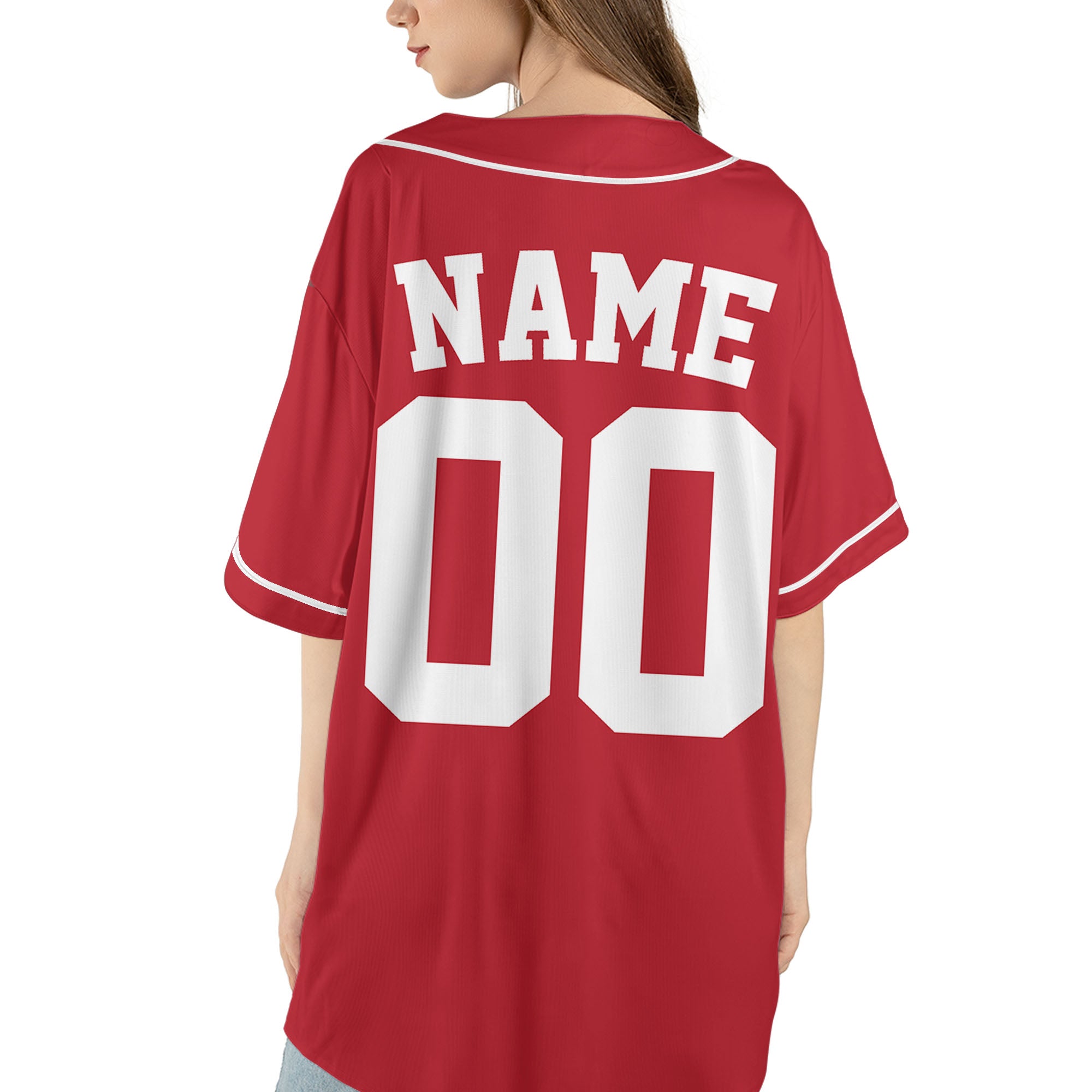 Red-Custom-Colors-Baseball-Jersey-Sports-Team-Personalized-Jersey
