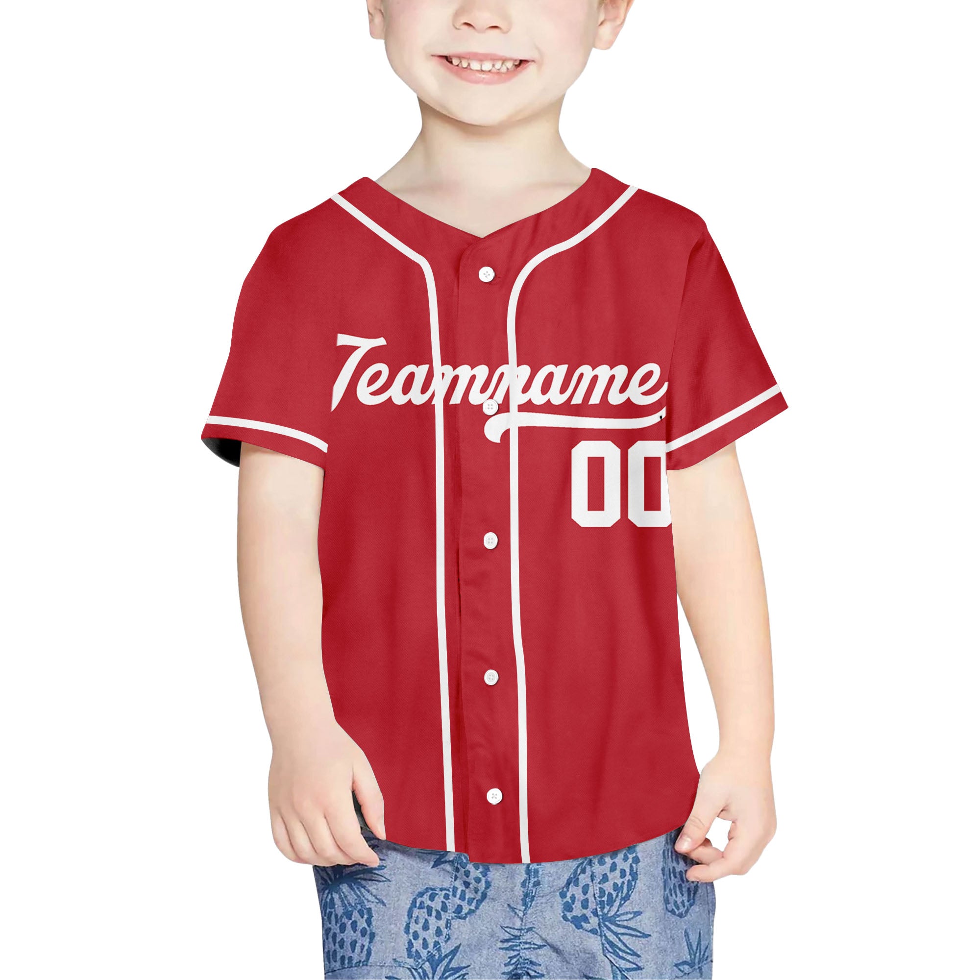 Red-Custom-Colors-Baseball-Jersey-Sports-Team-Personalized-Jersey
