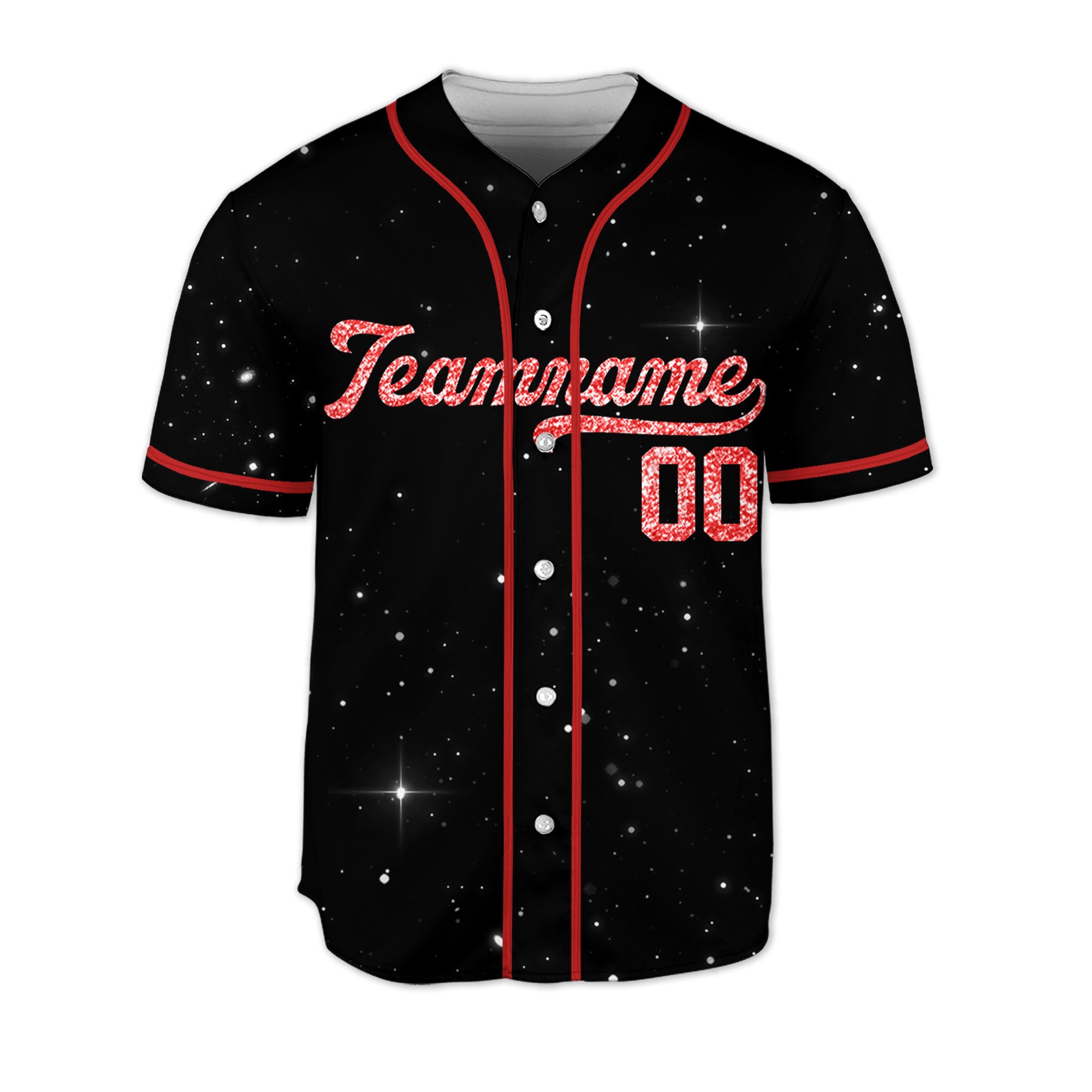 Red-Custom-Team-Name-And-Number-Personalized-Baseball-Jersey-Collection