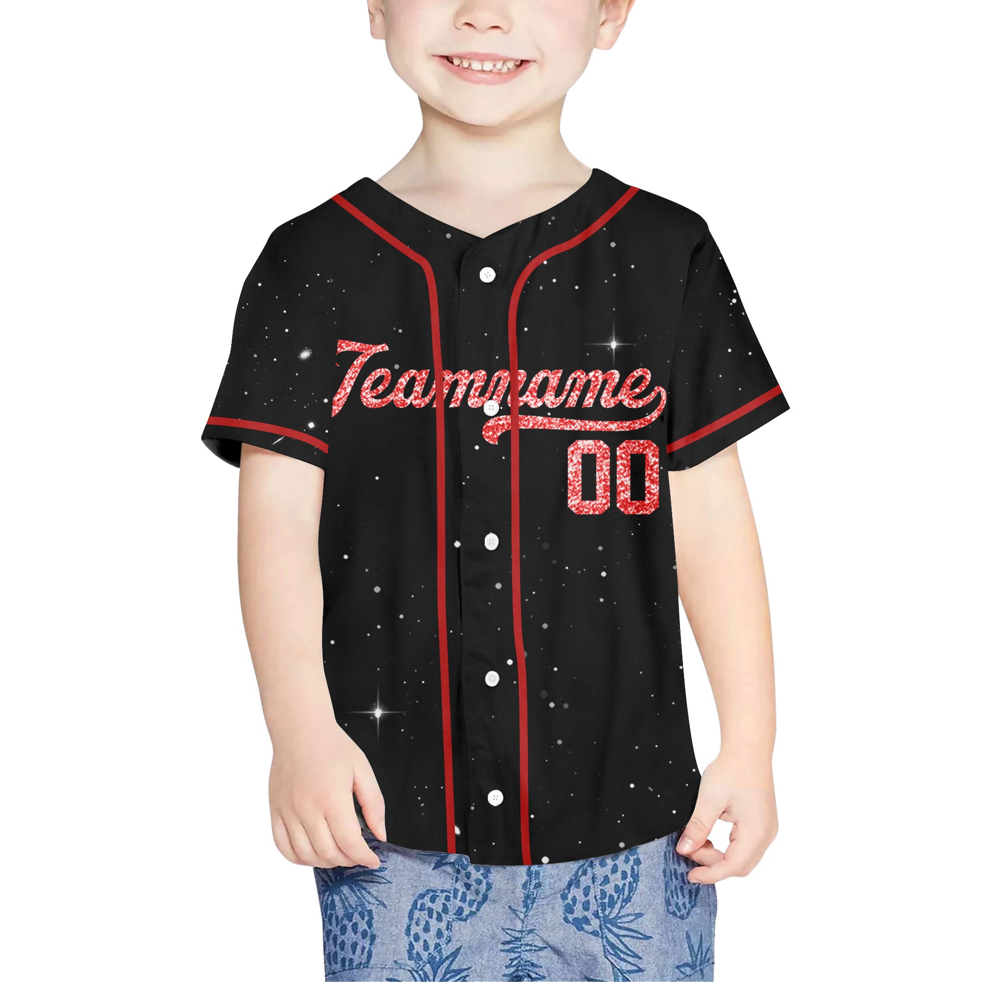 Red-Custom-Team-Name-And-Number-Personalized-Baseball-Jersey-Collection