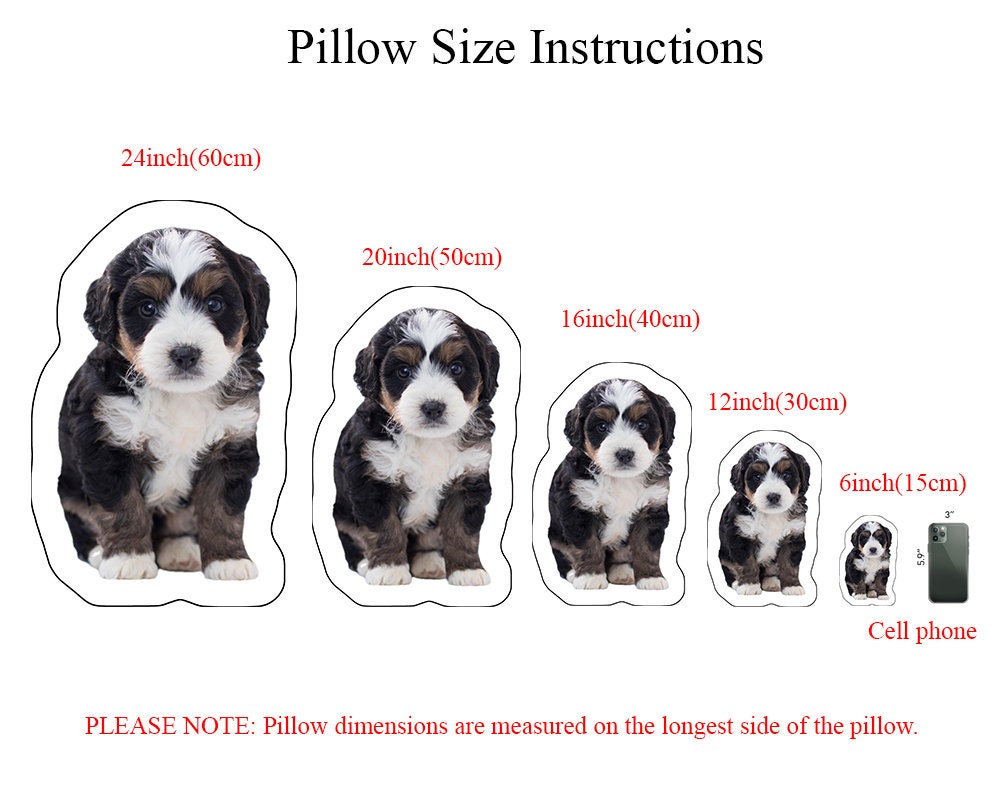 Custom Pet Pillow, Personalized Dog Pillow From Photo, Dog Memorial Gift, 3D Shaped Pillow, Dog Pillow, Cat Pillow, Gifts For Dog