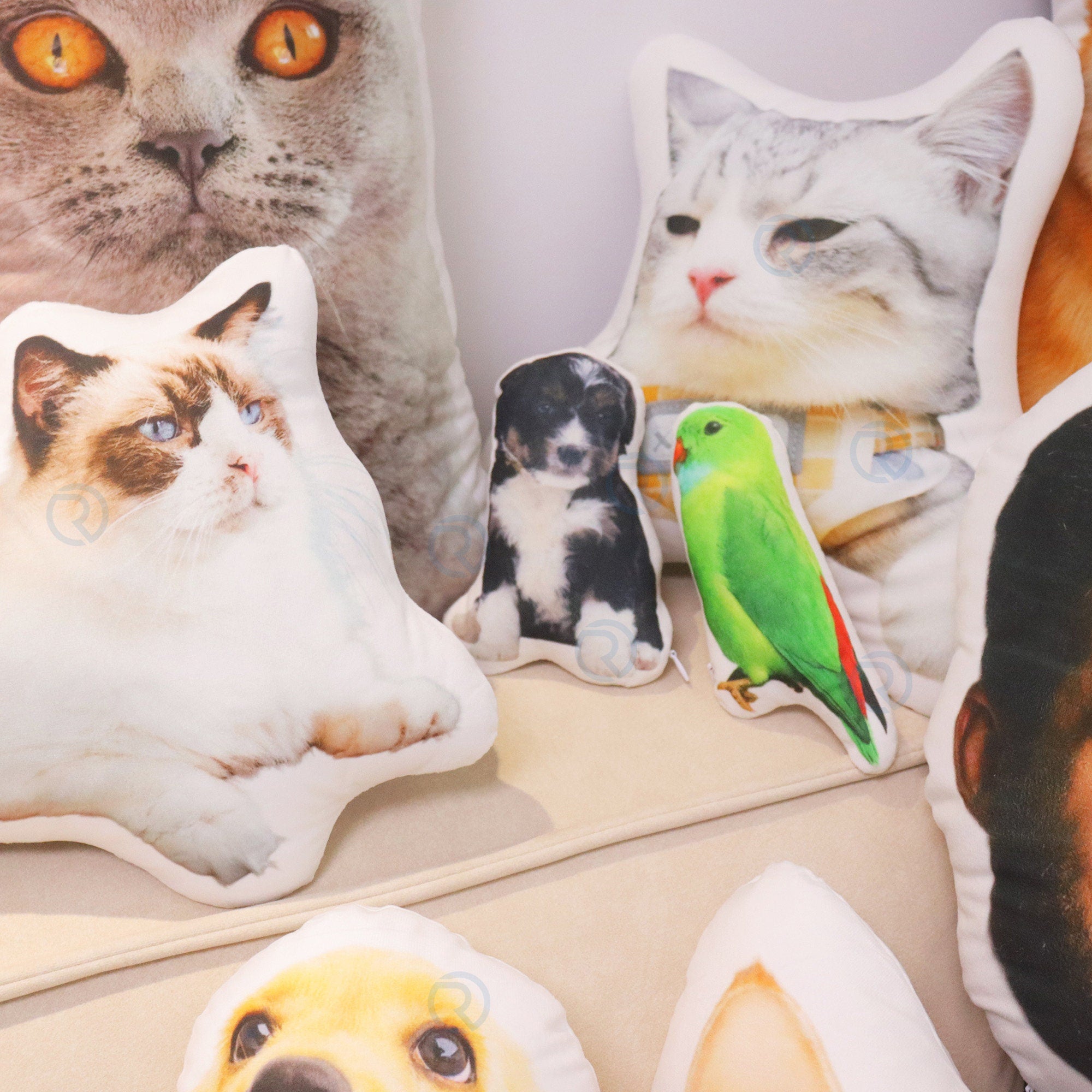 Custom Pet Pillow, Personalized Dog Pillow From Photo, Dog Memorial Gift, 3D Shaped Pillow, Dog Pillow, Cat Pillow, Gifts For Dog