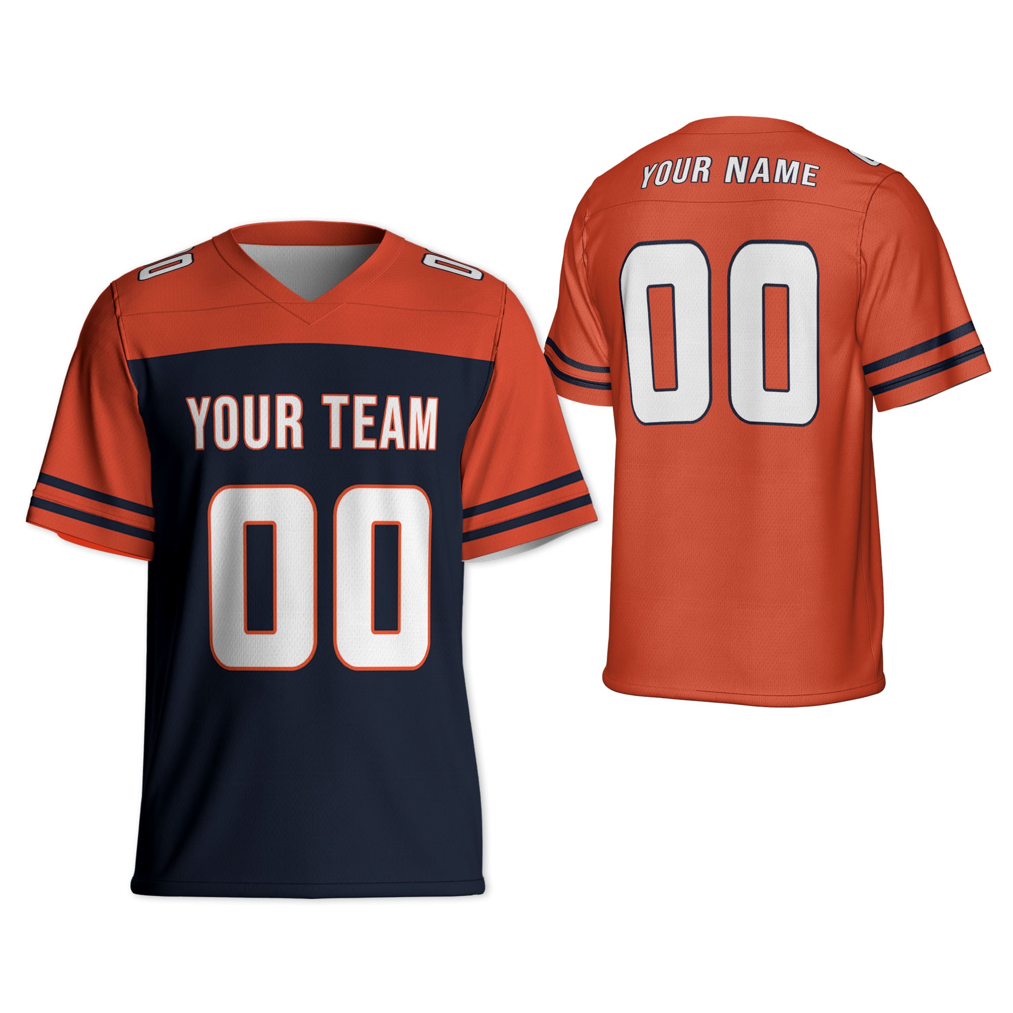 Custom-Football-Jersey-Black-And-Orange-I2