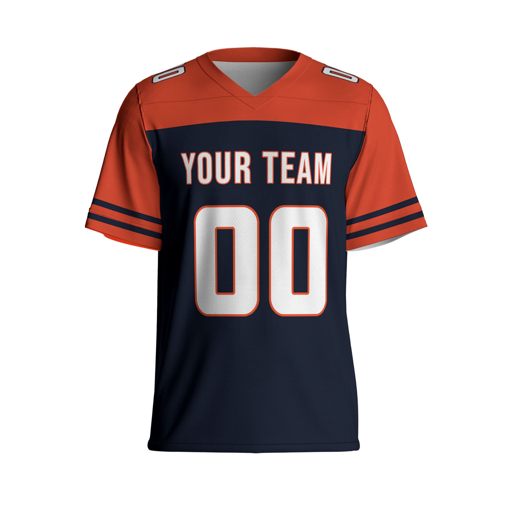 Custom-Football-Jersey-Black-And-Orange-I2