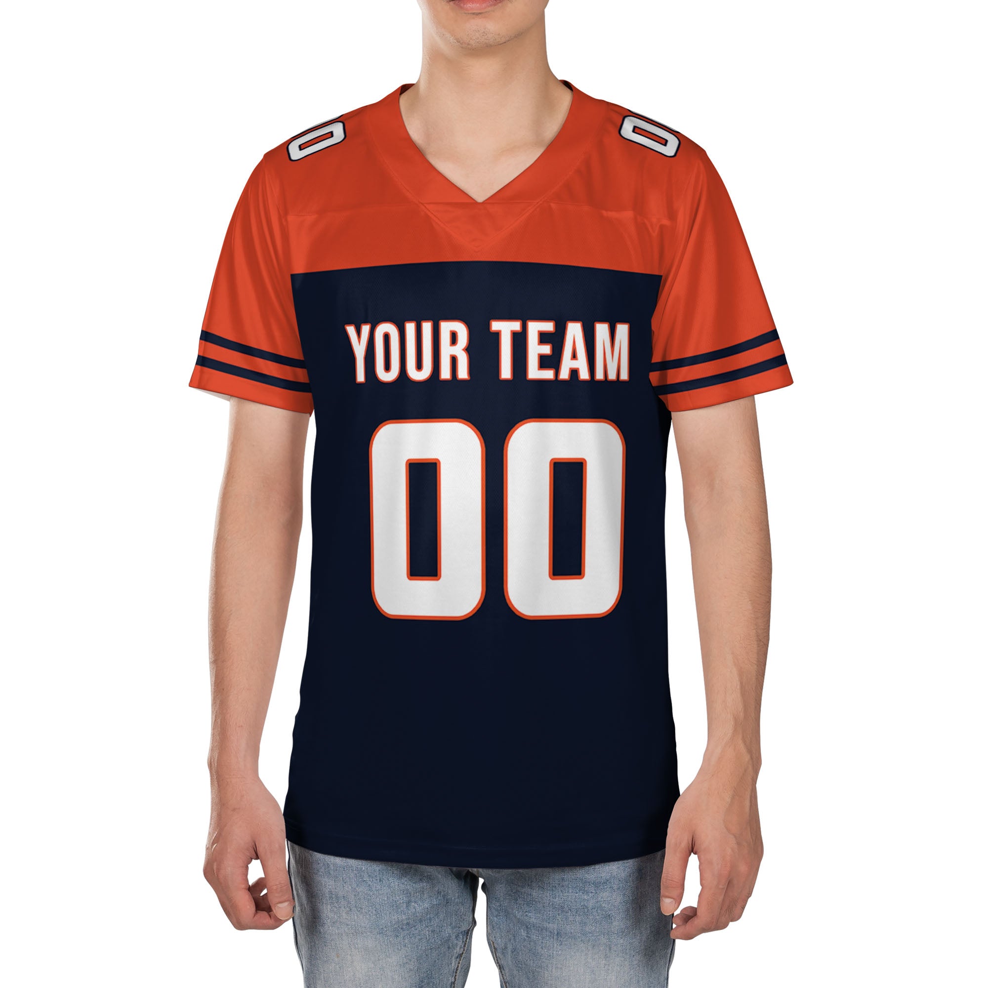 Custom-Football-Jersey-Black-And-Orange-I2