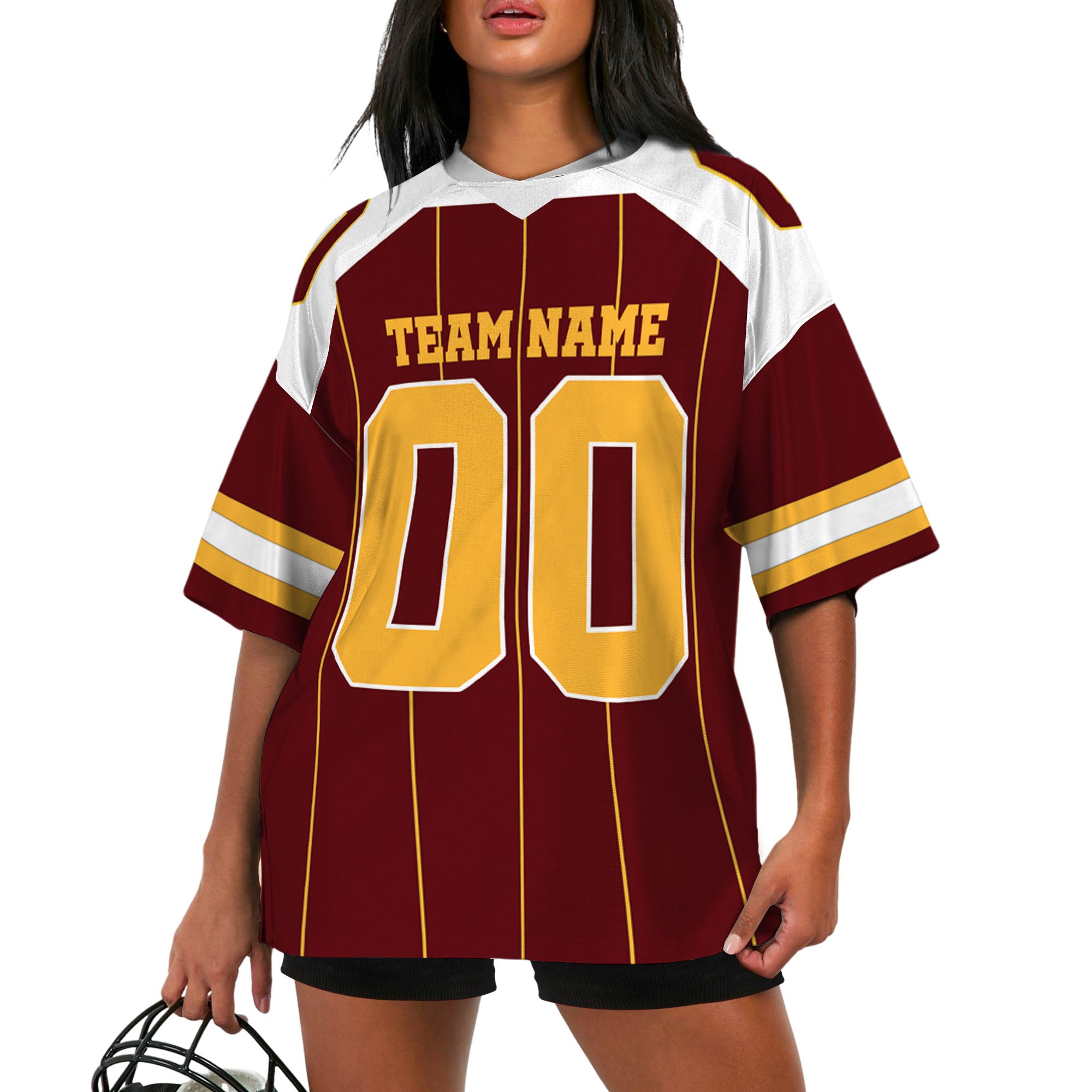 personalized-famous-team-football-jersey-thin-stripes-jersey-largoon-blue-brick-yellow-and-white-wc-vdd01-7504