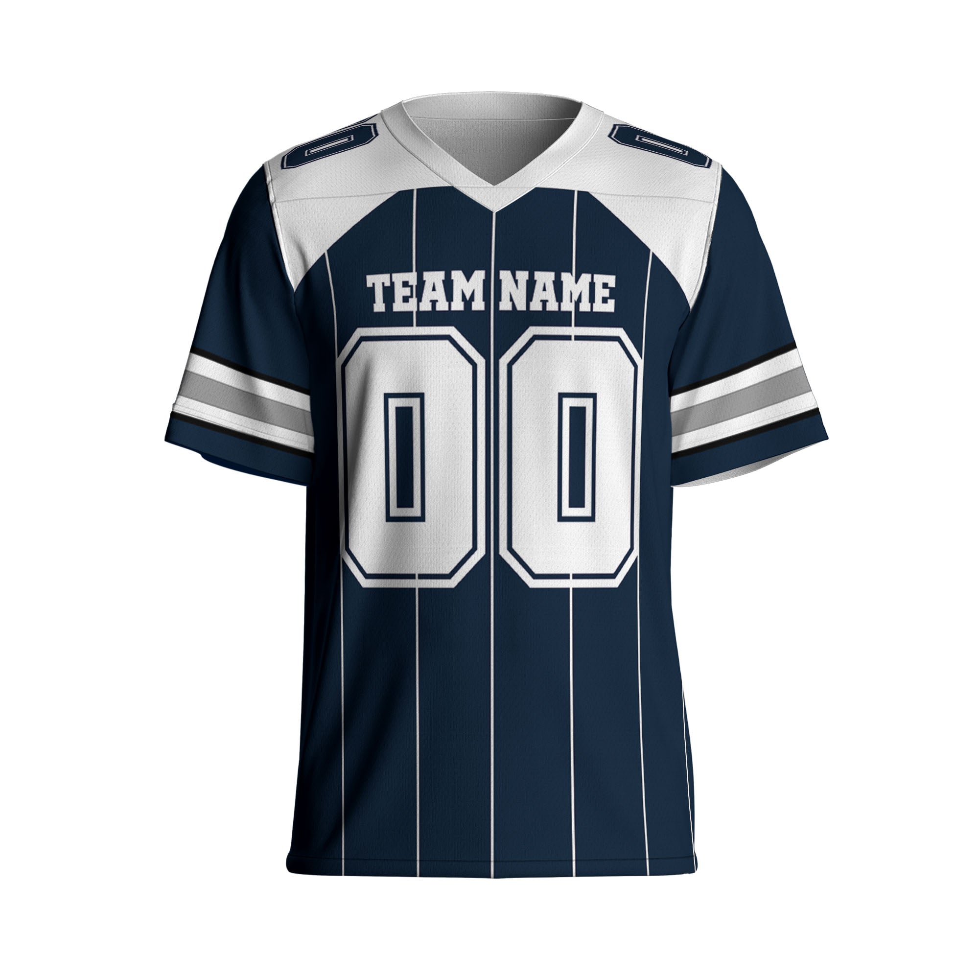 personalized-famous-team-football-jersey-thin-stripes-jersey-navi-and-white-dc-vdd01-8599
