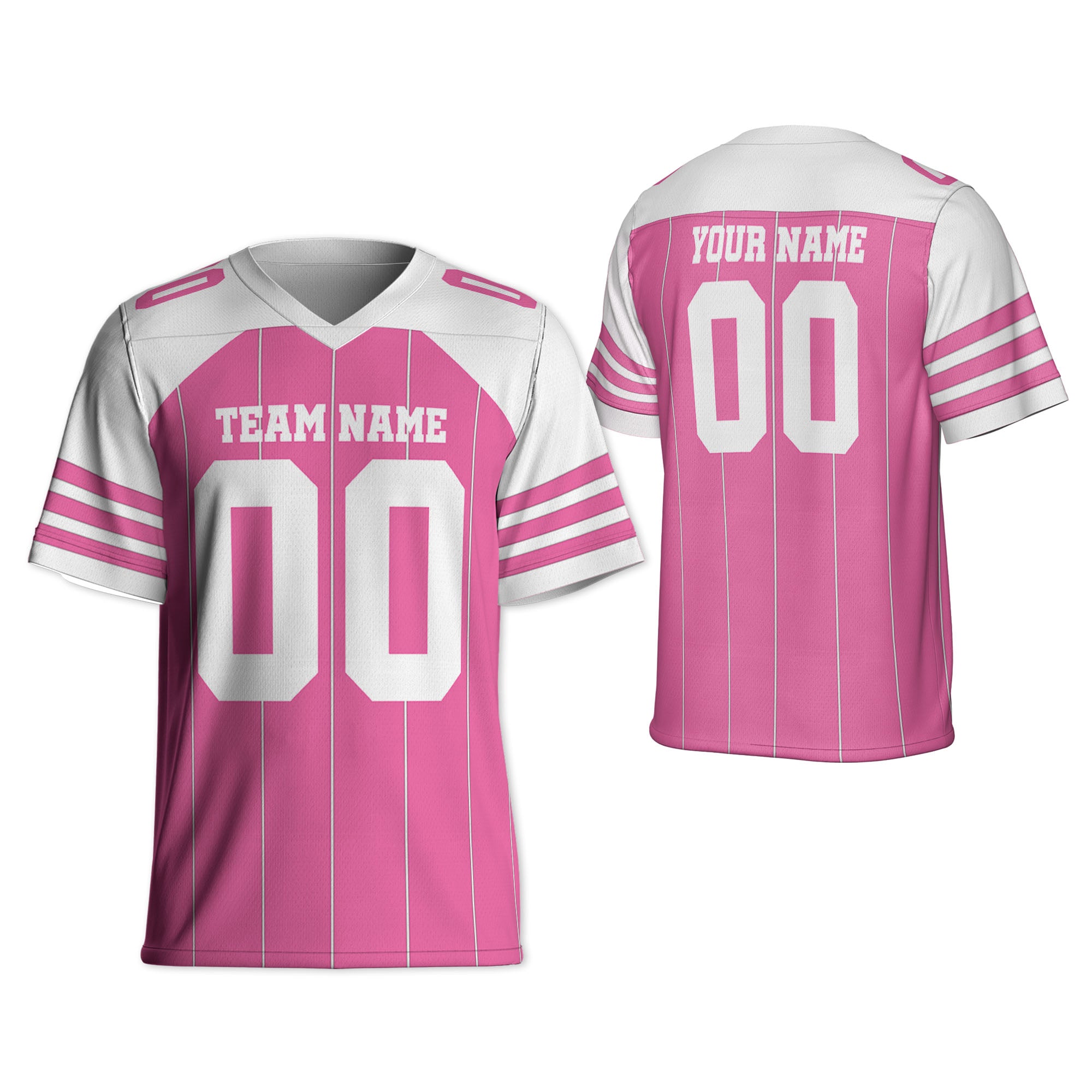 personalized-famous-team-football-jersey-thin-stripes-pink-and-white-vdd01-3971