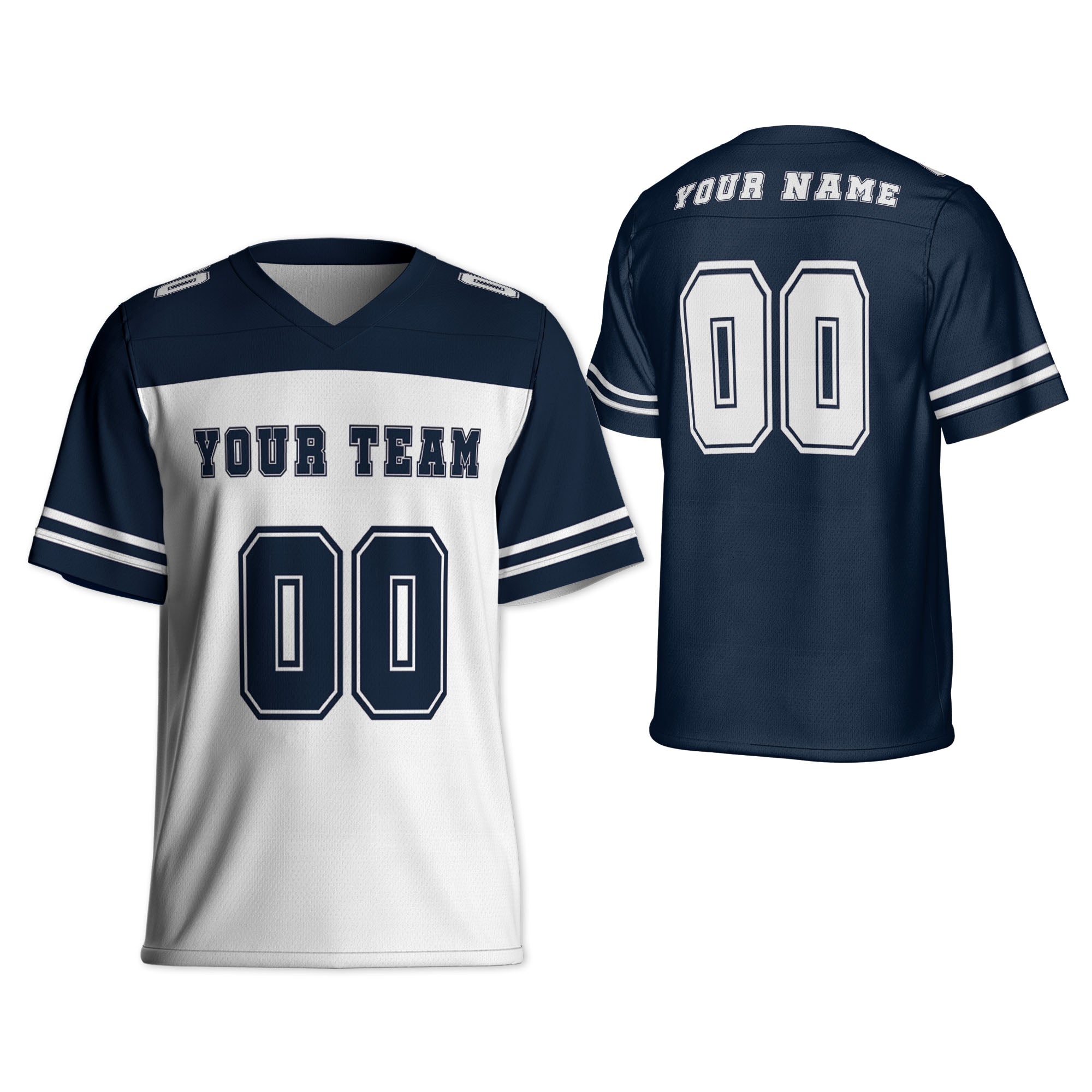 Custom-Football-Jersey-white-and-blue-I2