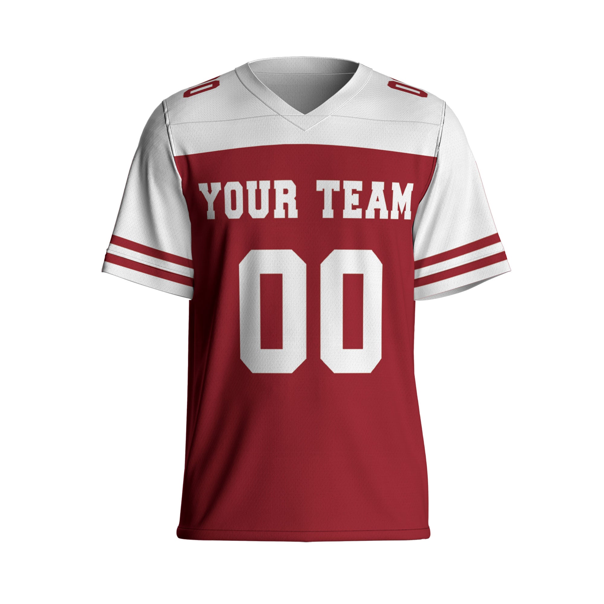 Custom-Football-Jersey-white-and-red-I2