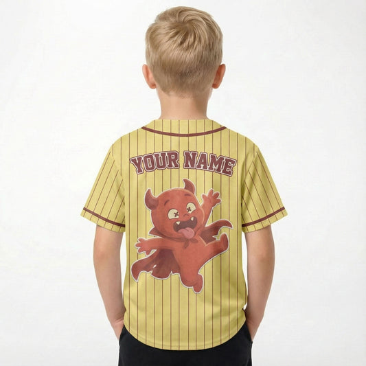 Custom All Characters Color Baseball Jersey