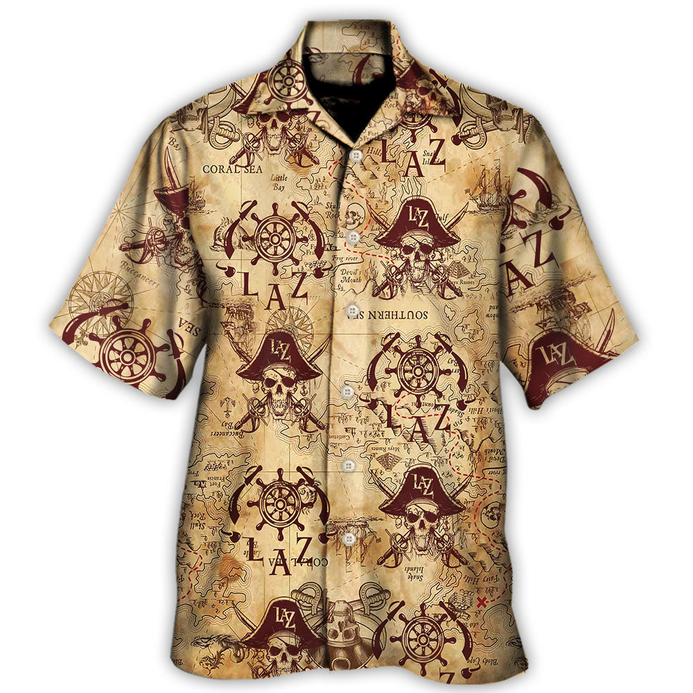 Skull Pirate Skull Pirates Style Lover Unique - Hawaiian Shirt  - Owl Ohh