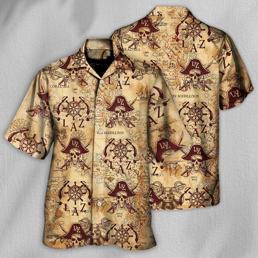 Skull Pirate Skull Pirates Style Lover Unique - Hawaiian Shirt  - Owl Ohh